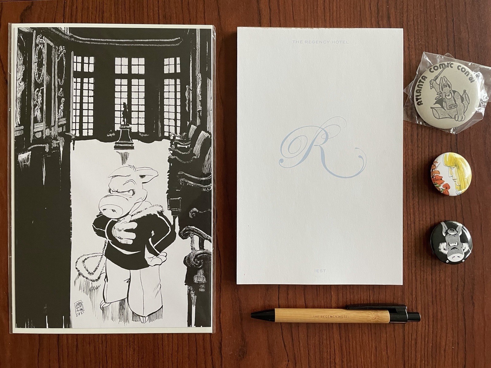 Cerebus High Society Regency Edition Signed Hardcover Original Art Bundle