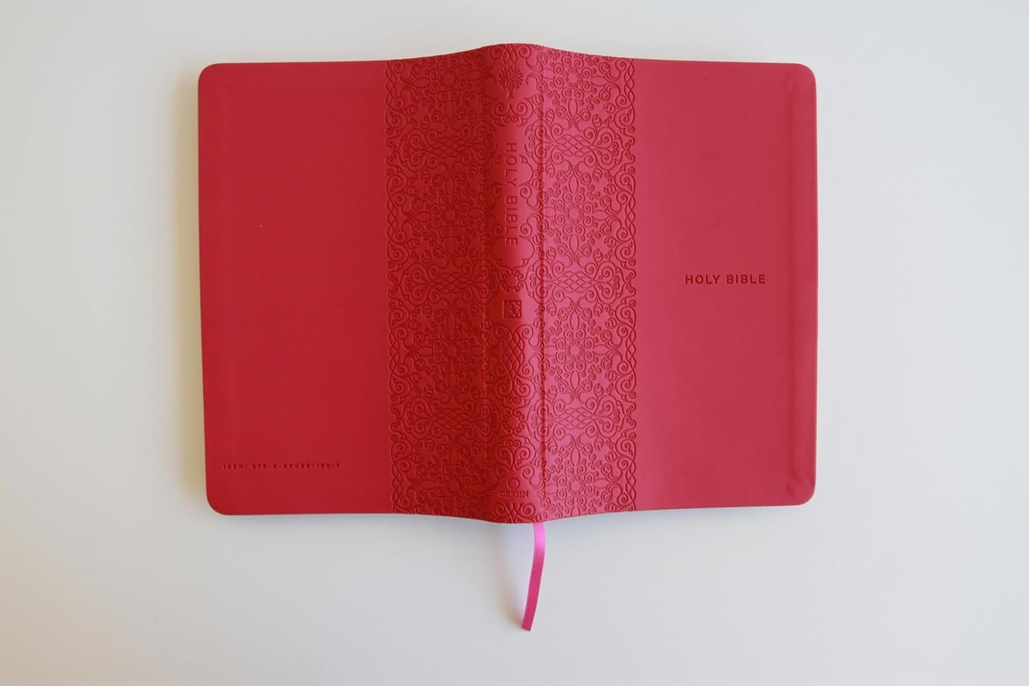KJV Holy Bible – Large Print Medium Size, Red Letter, Faux Leather, 1408 Pages