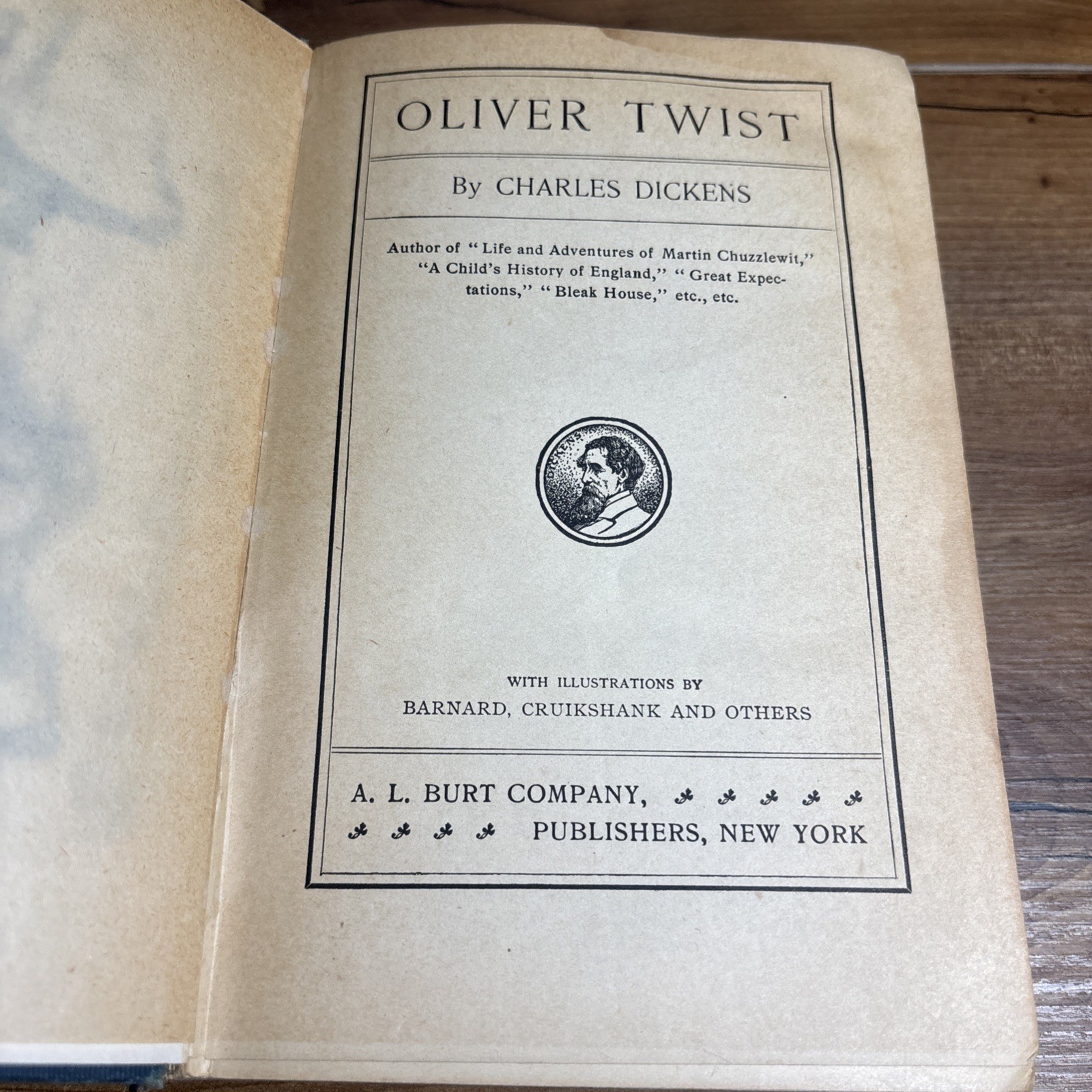 Charles Dickens’ Works A.L. Burt 7 Volumes