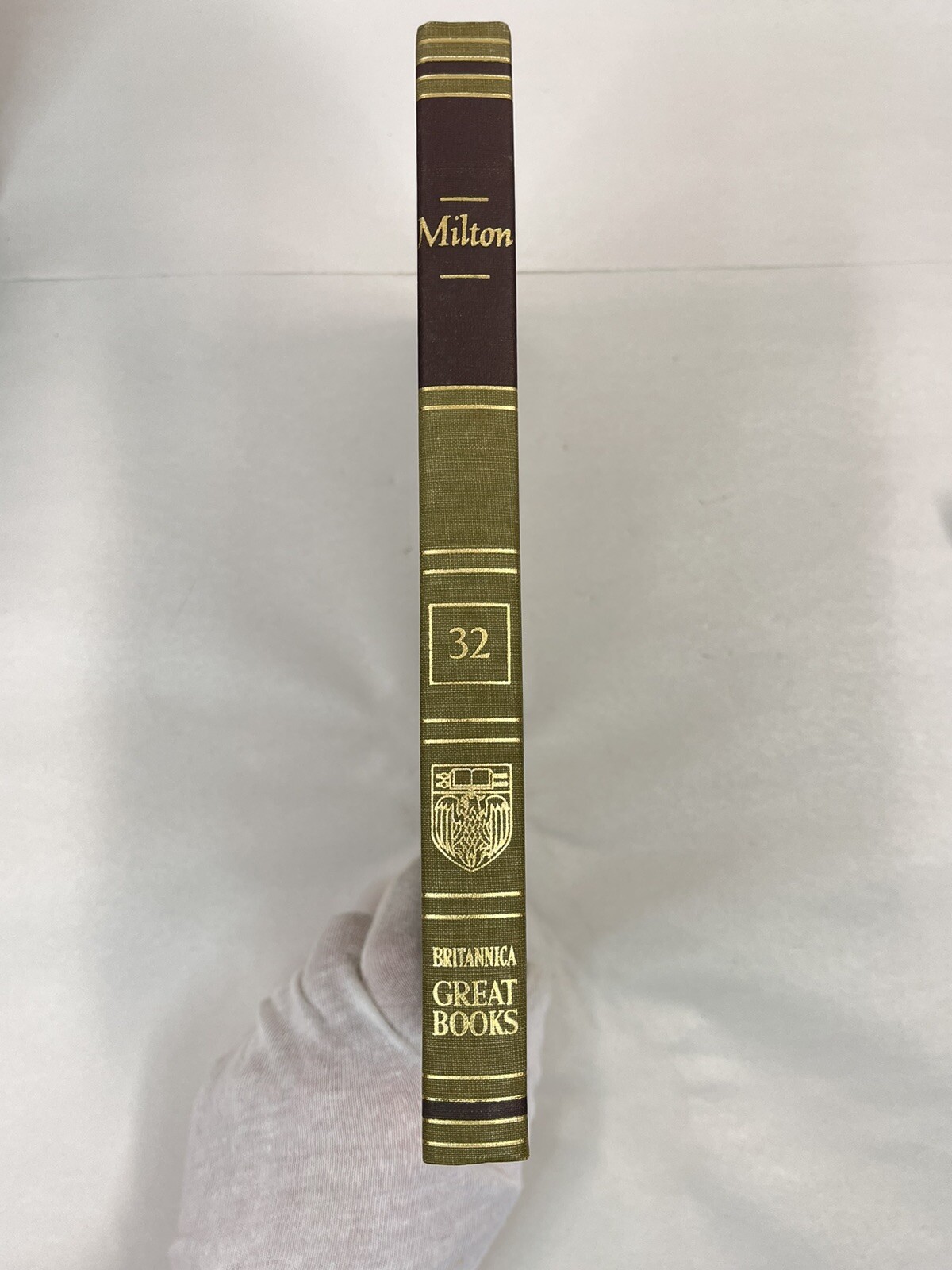 1952 Britannica Great Books Of The Western World Vol 32 Milton
