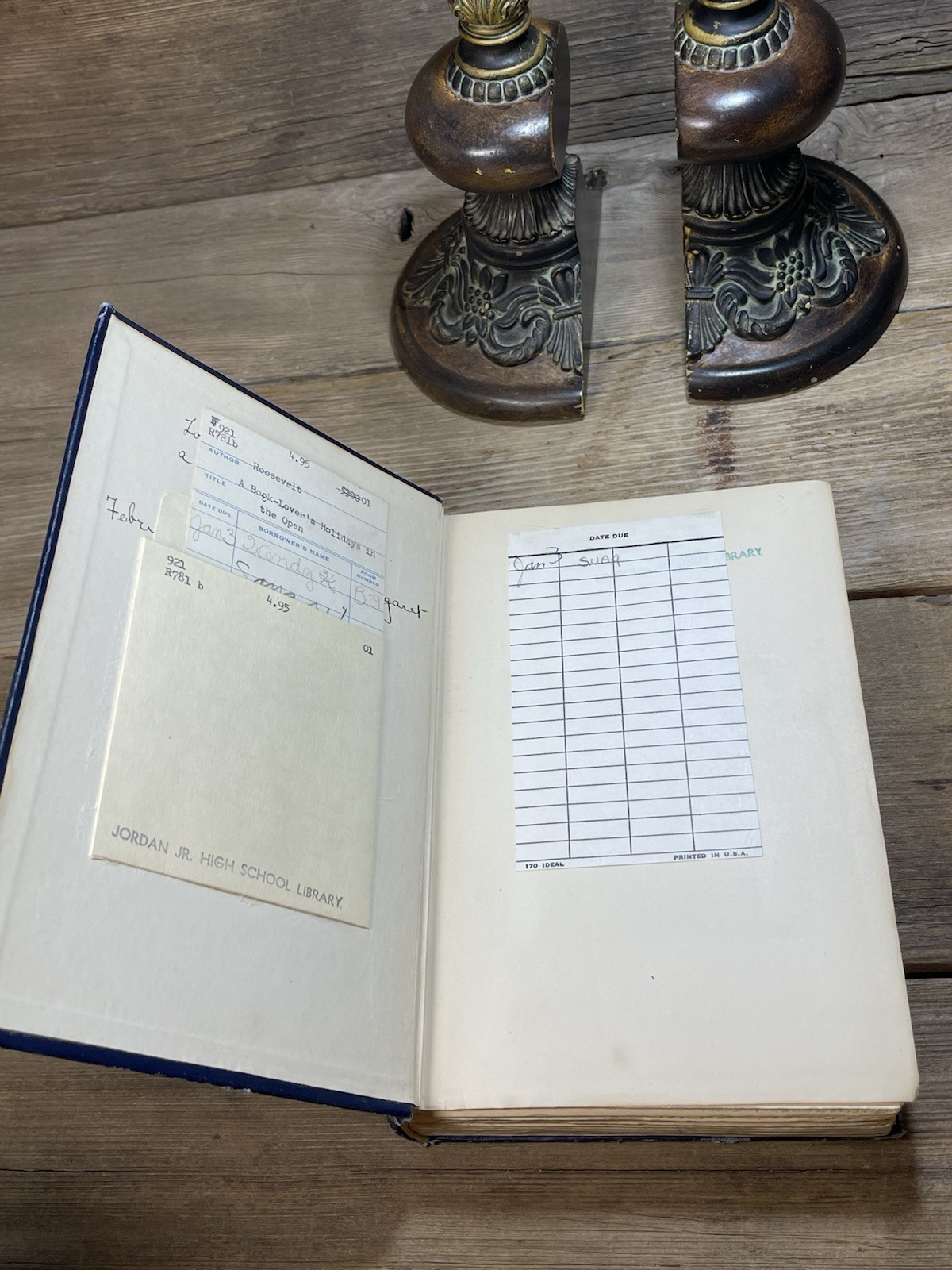 A Book Lovers Holidays in the Open – Ex-Lib Theodore Roosevelt HC Scribners 1916