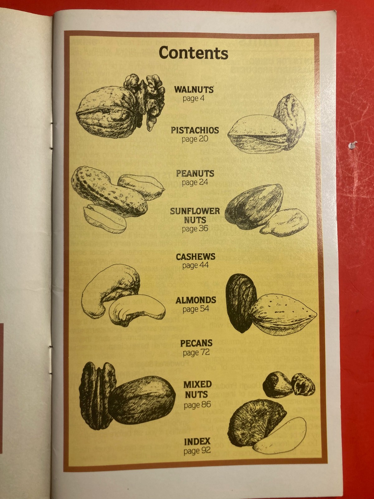 PILLSBURY GOING NUTS COOKING RECIPES COOKBOOK 96 PAGES 1991 CHRISTMAS