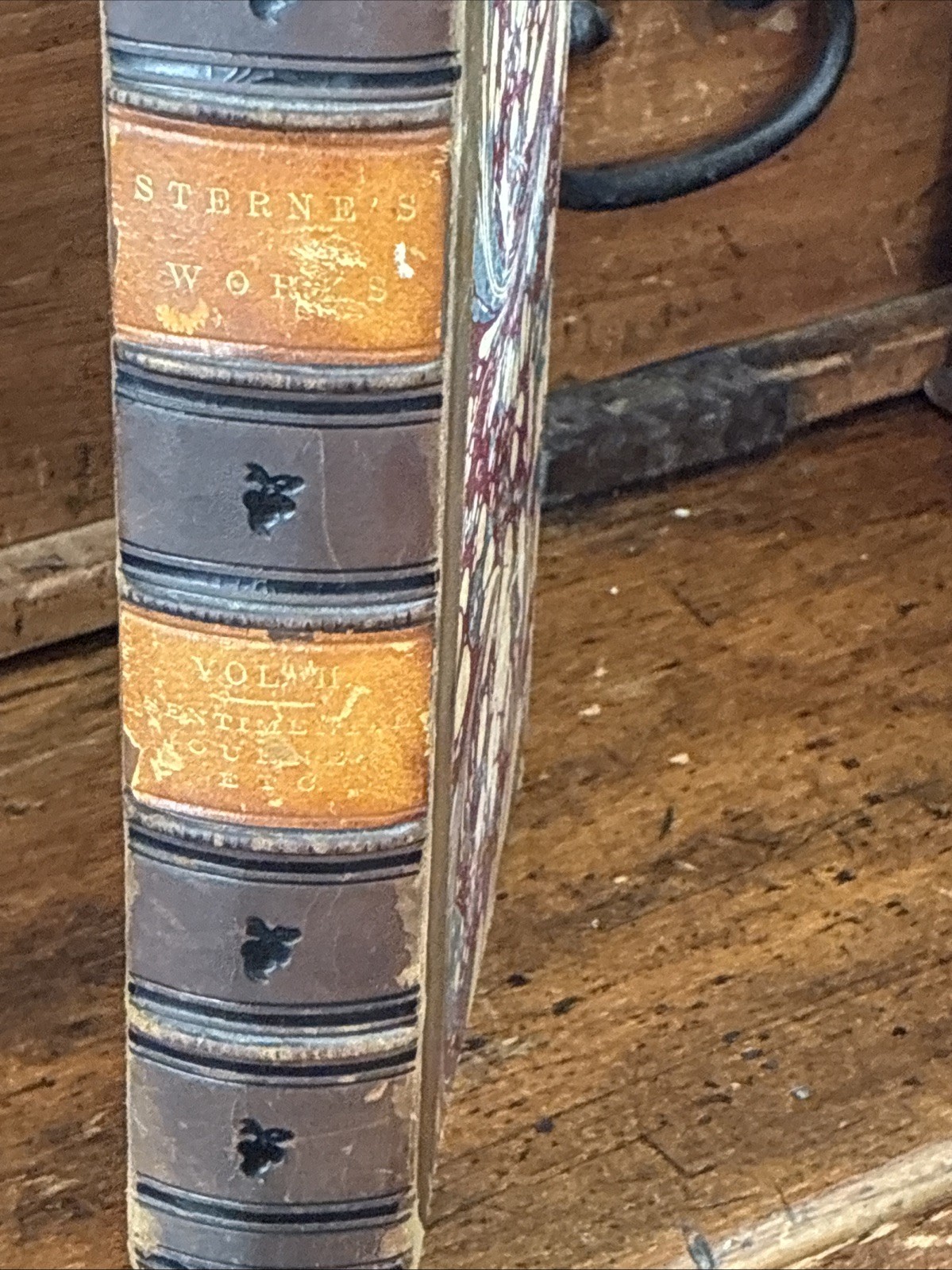 Rare 1860 A Sentimental Journey Through France Italy Letters Sermons HB