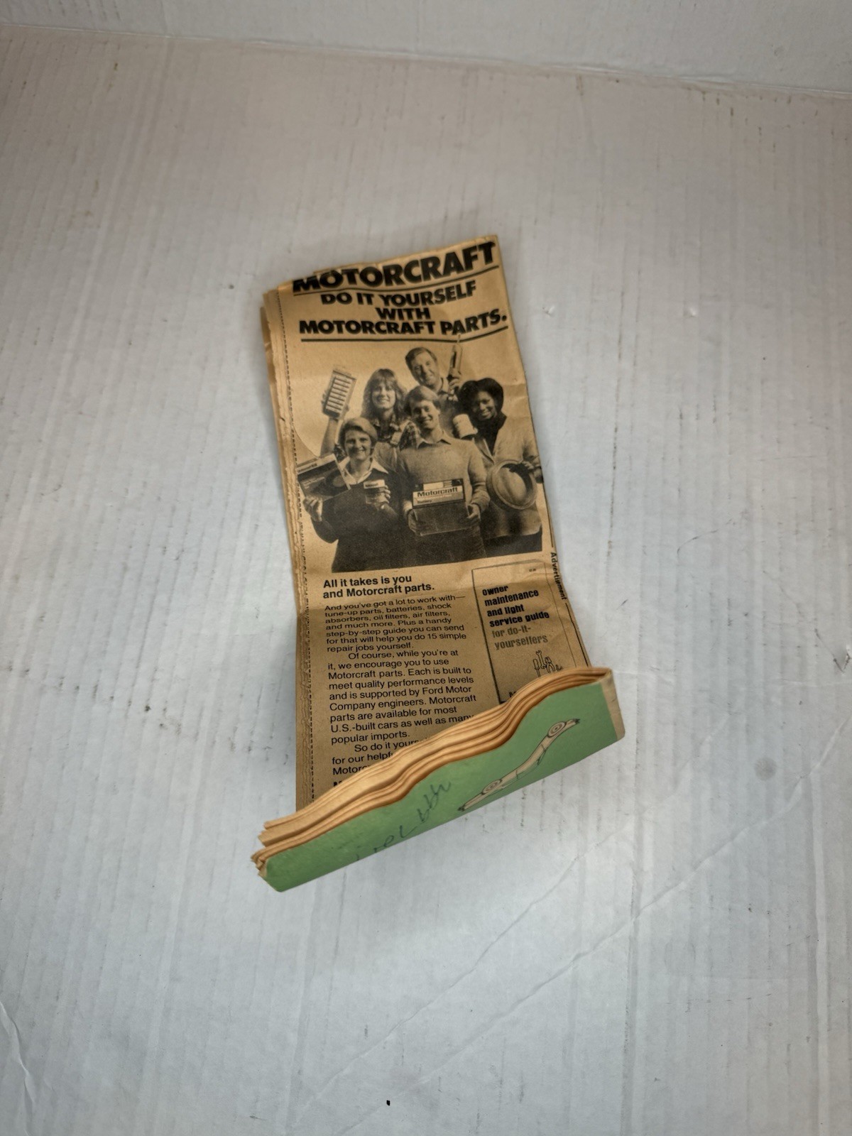 Family Circle Women’s Guide to Car Maintenance Pamphlet