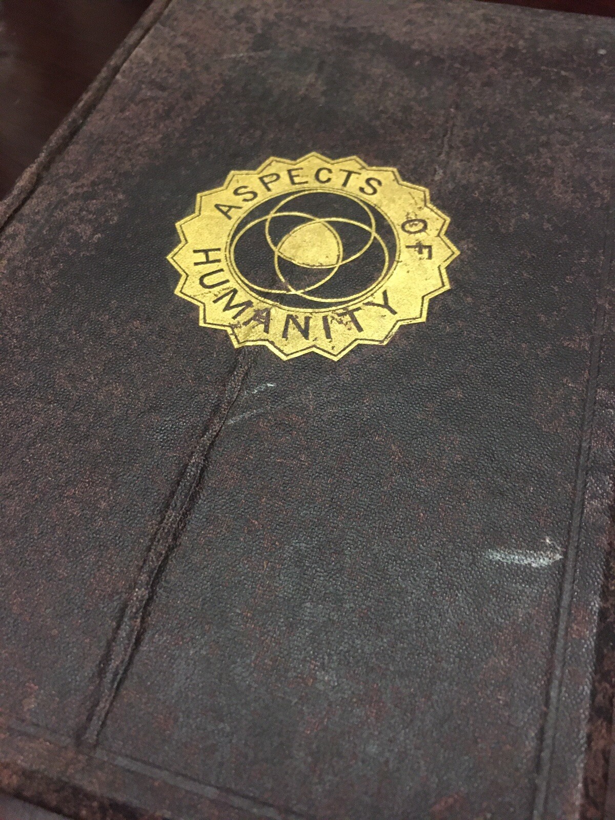 Aspects of Humanity by Richard Randolph 1869 Hardback Book Antiquarian Antique