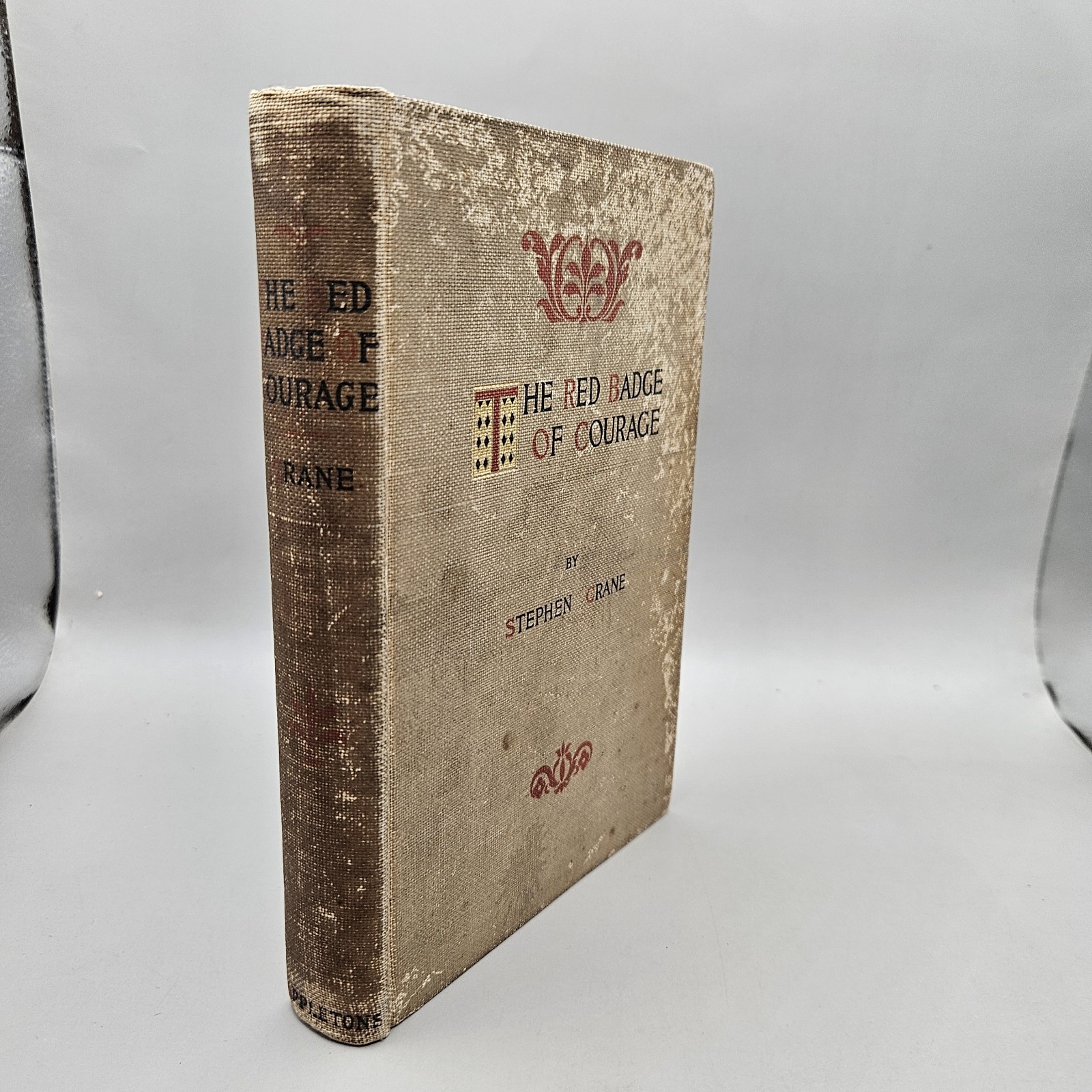 1895 – THE RED BADGE OF COURAGE by STEPHEN CRANE – FIRST EDITION – 2nd PRINTING