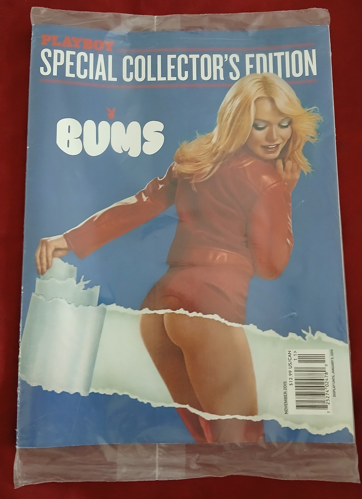 PLAYBOY Magazine Special Collector’s Edition BUMS 2015 NEW Factory Sealed!