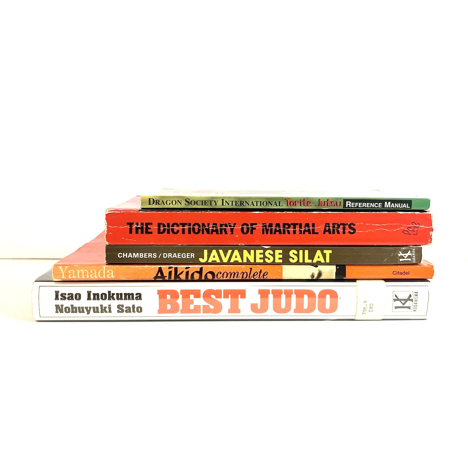 Vintage Best Judo & Torte Justu Martial Art Mix Lot of 5 Books