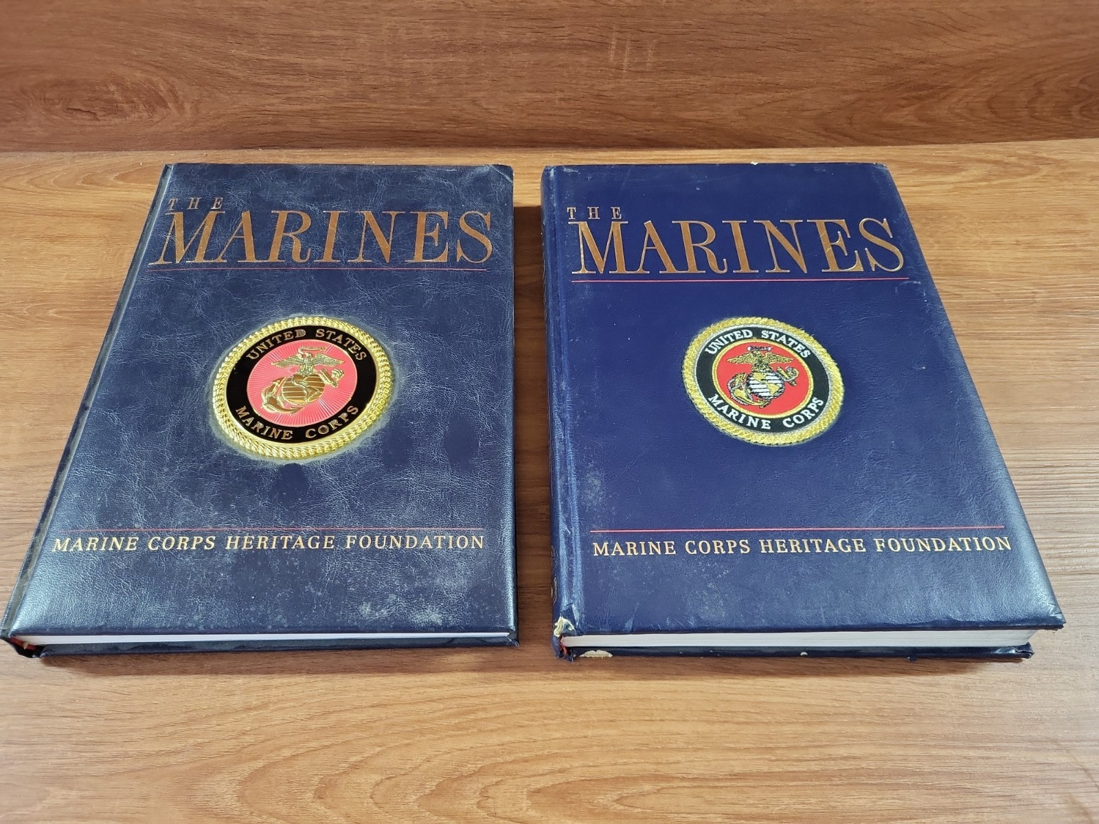 The Marines Book (2-SET) Marine Corps Heritage Foundation Hardcover 1998 & 2012