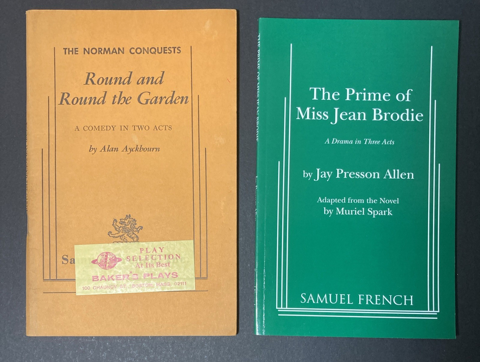 Lot Of 16 Plays | Vintage Samuel French, Inc Play Books