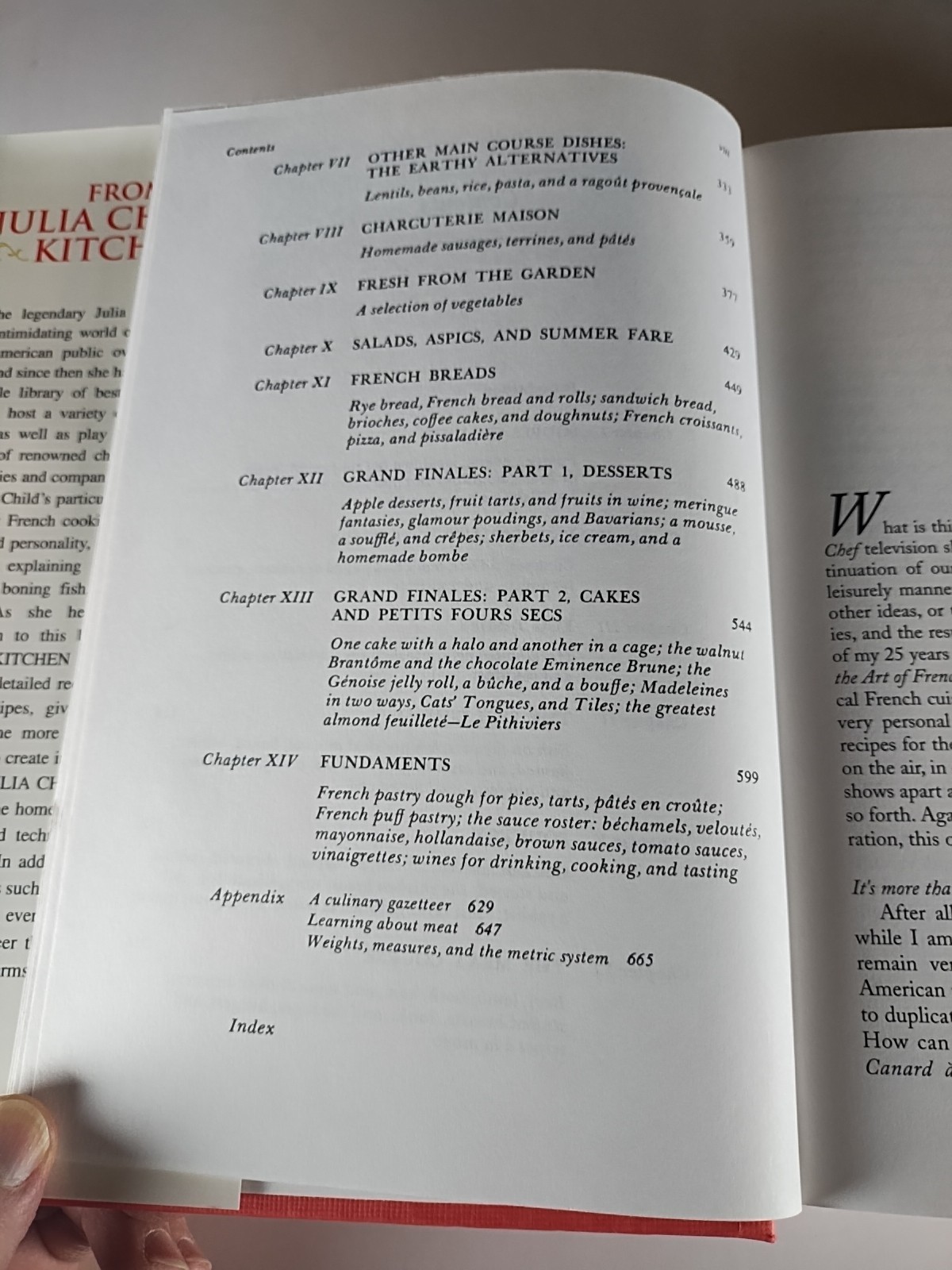 From Julia Child’s Kitchen by Julia Child Brand New 1999 HC/DJ 736 Page Cookbook