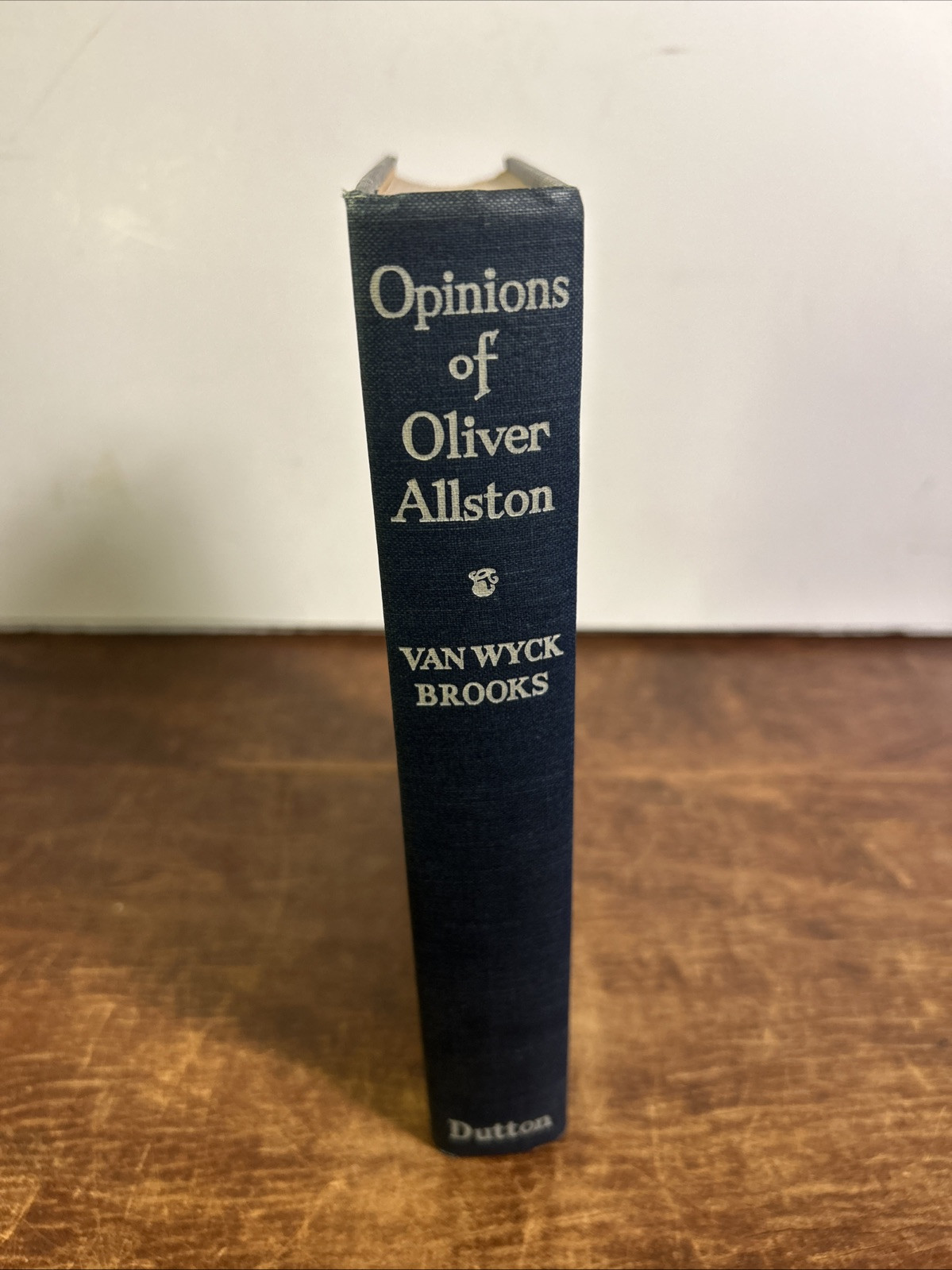Van Wyck BROOKS / Opinions of Oliver Allston 1941 8th Printing Hardcover