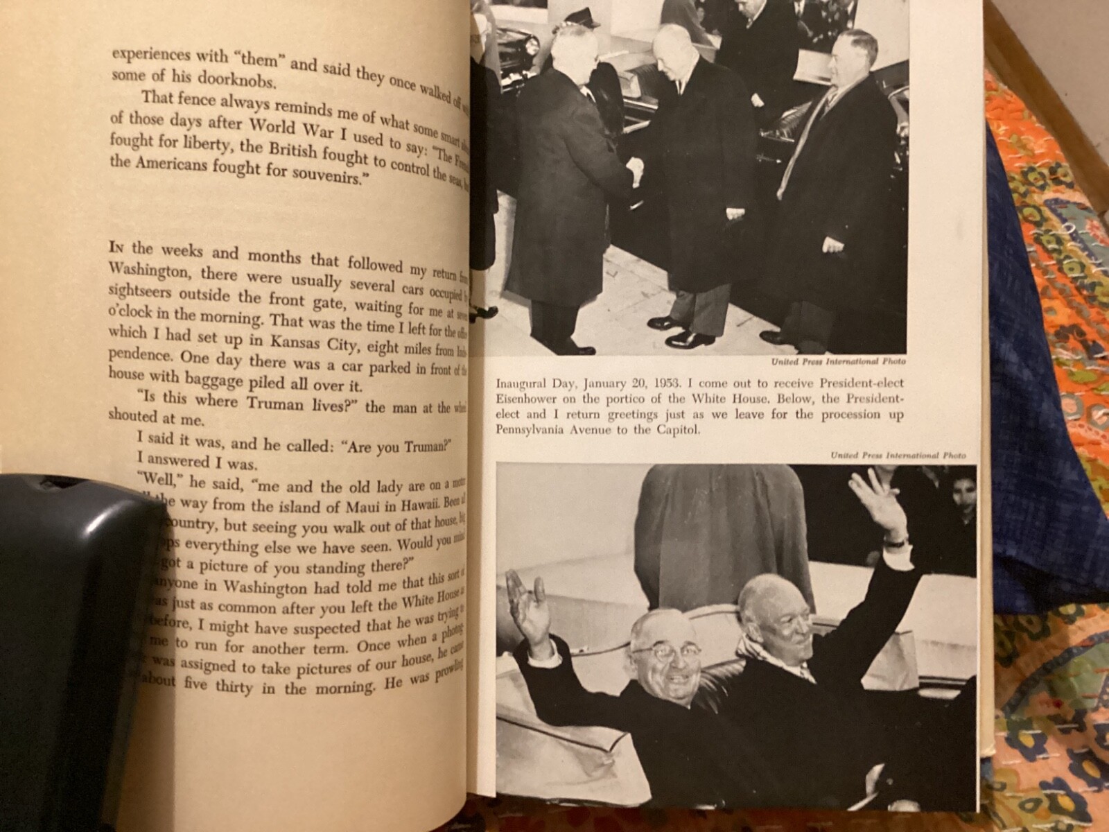 MR. CITIZEN-1960 HC/DJ by PRESIDENT HARRY S. TRUMAN, VG COND, 315 PAGES/FREE P&H