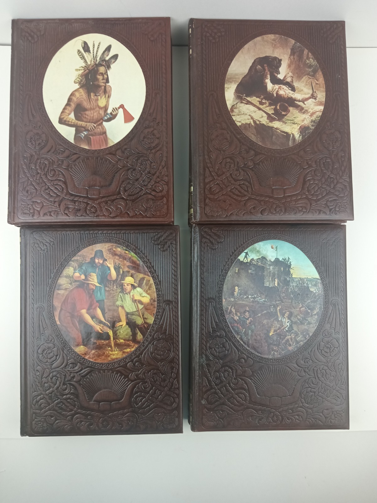 Lot Of 22 Time Life, The Old West Series Hardcover Leatherette Books
