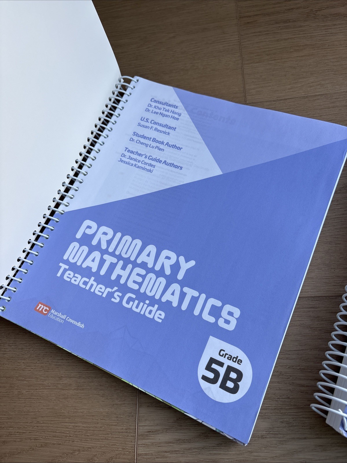 2022 Primary Mathematics Teacher’s Guide 5A & 5B Spiral Singapore Homeschool