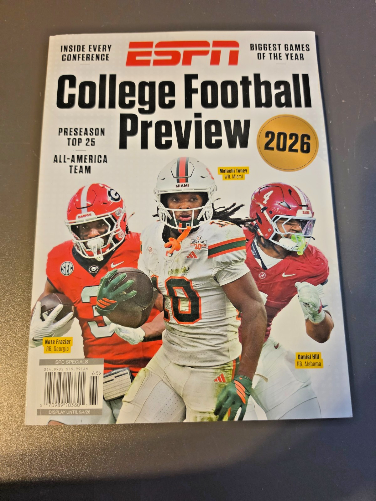 ESPN College Football Preview 2026 – NCAA Football – Preseason Top 25