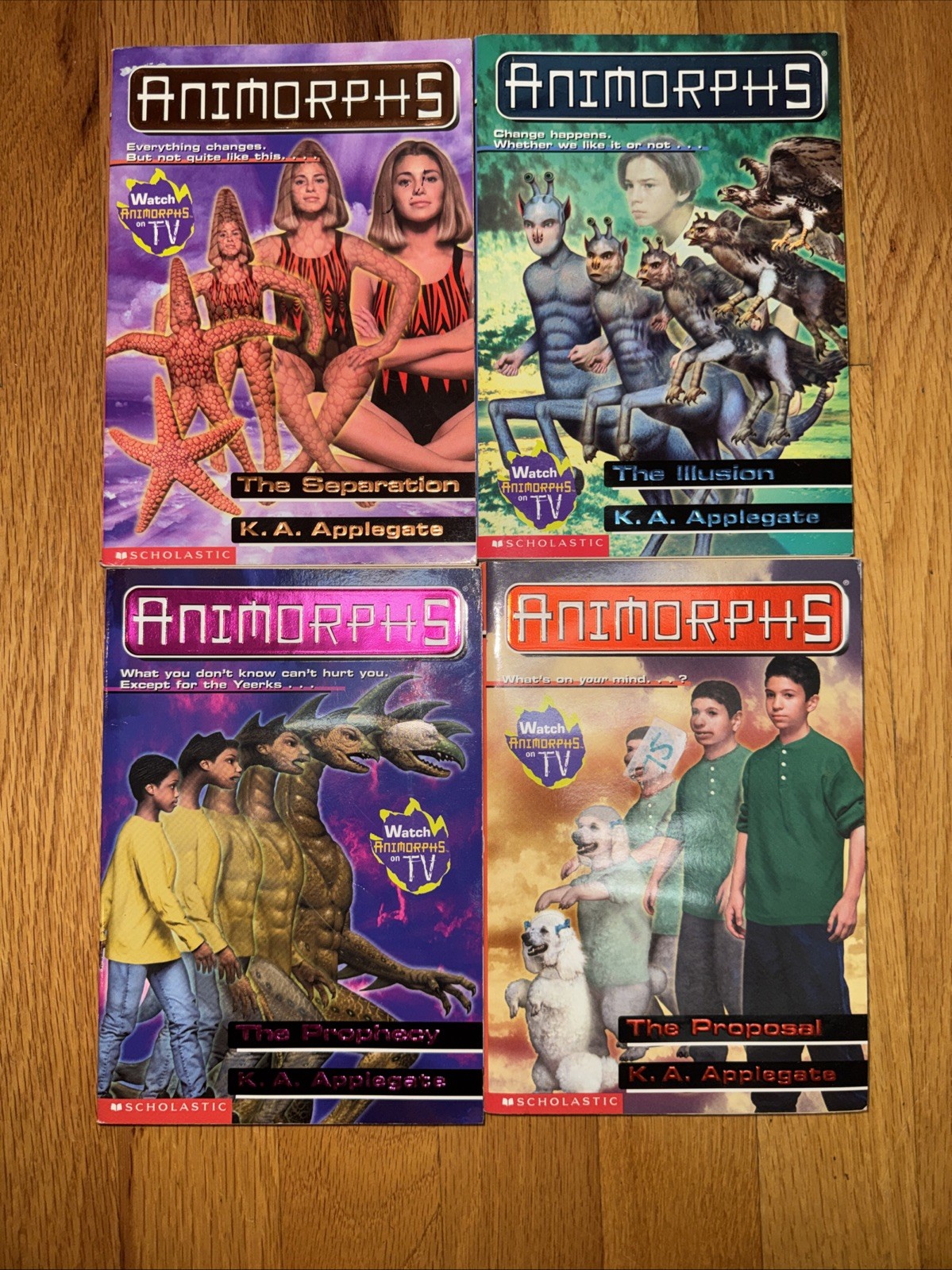 52 Animorphs Books K A Applegate Children’s Summer Reading