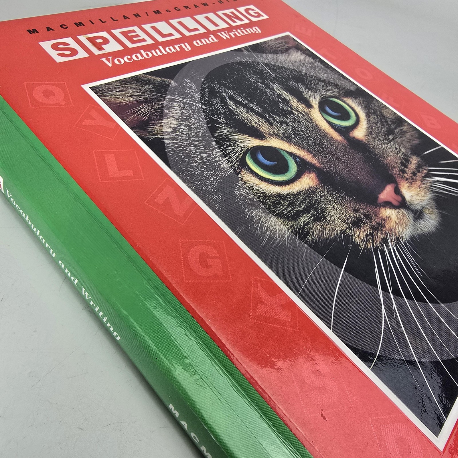Spelling Vocabulary And Writing Macmillan McGraw-Hill HC Book Textbook