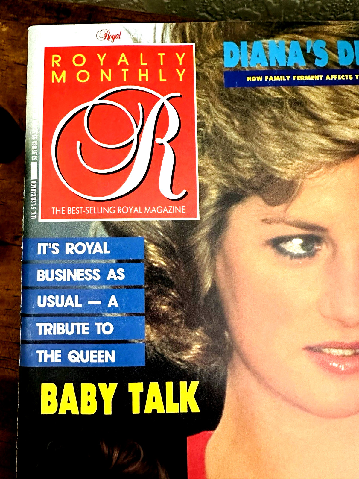 Royalty Monthly Magazine Aug 1988 Vol.7No.11 Princess Diana William Queen Ascot