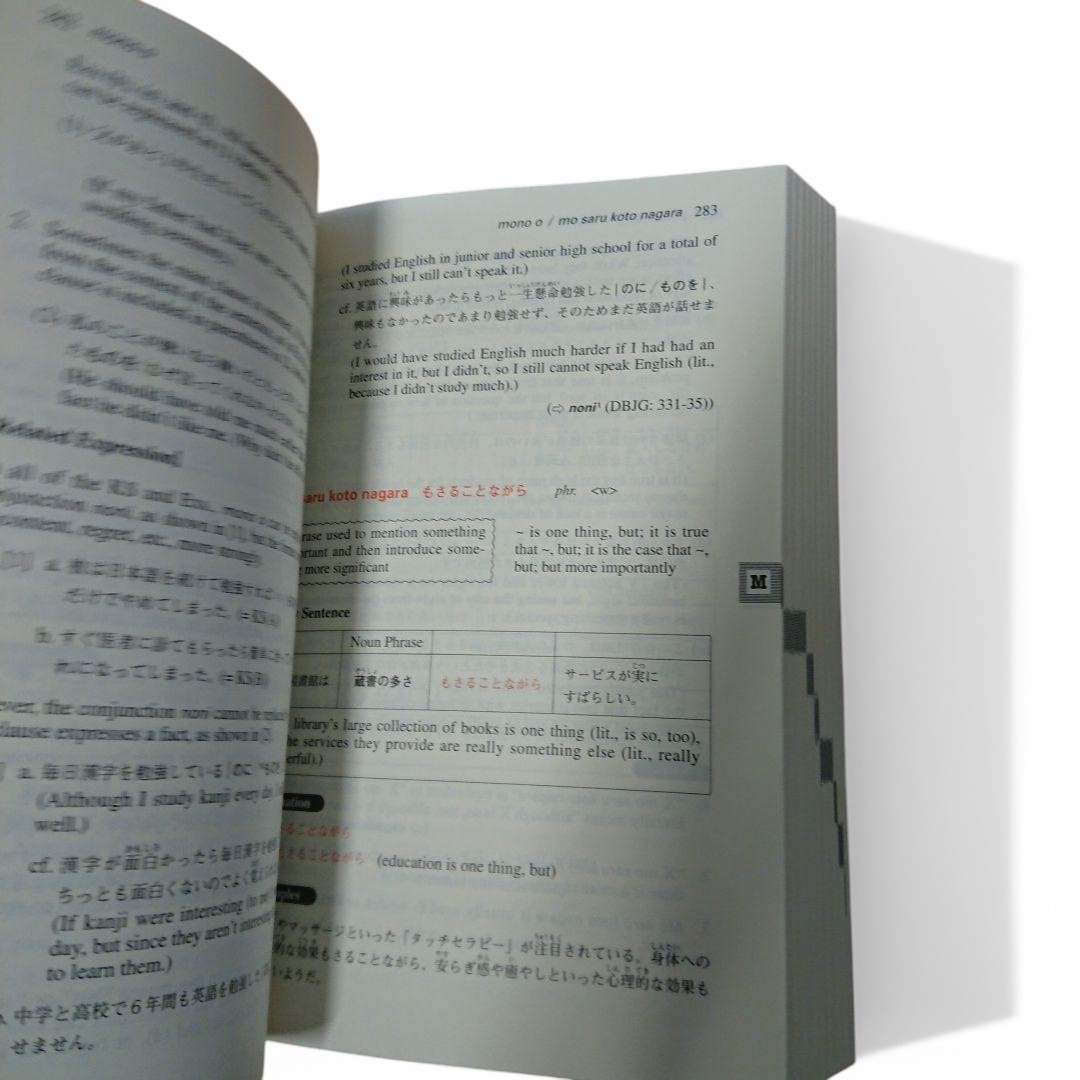 A Dictionary of Basic + Intermediate + Advanced Japanese Grammar 3 Books Set New