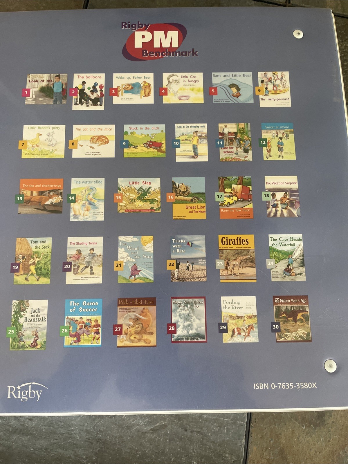 PM Benchmark Kit: A Reading Resource Assessment For Grades K-5 [Paperback] Rigby