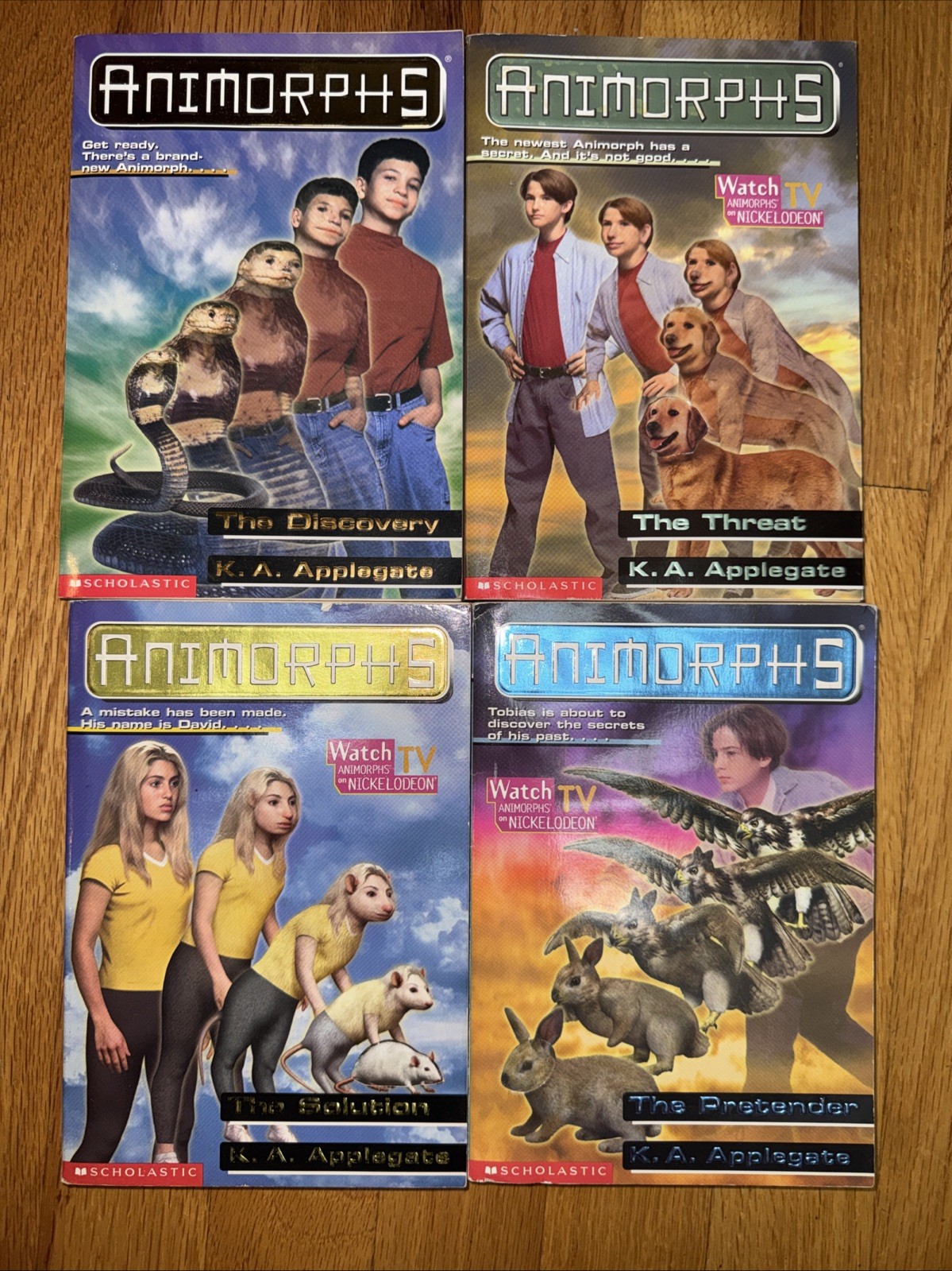 52 Animorphs Books K A Applegate Children’s Summer Reading
