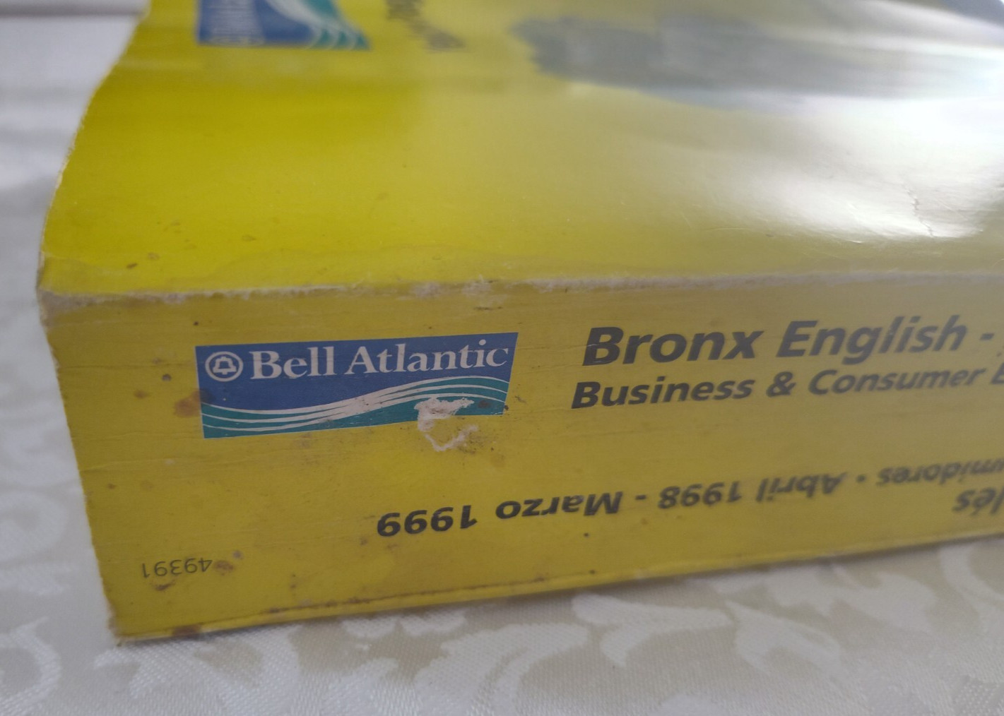 Bell Atlantic Yellow Pages NY Bronx English-Spanish Area Code 719