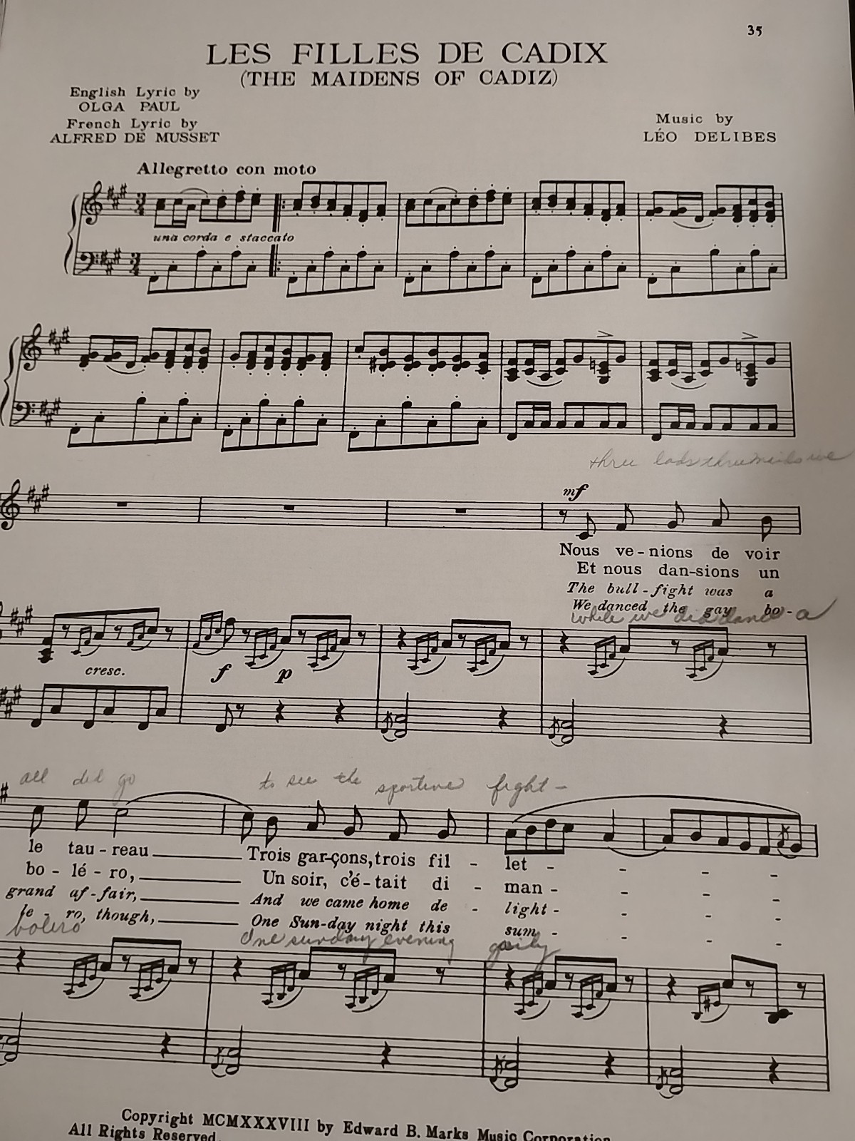5+ lbs. Vintage Vocal Music Lot – Estate of Valentina Kozlowski