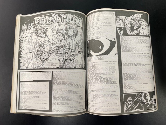 Lighten Up! Fanzine – vintage hardcore music zine – No. 7 – The Flaming Lips