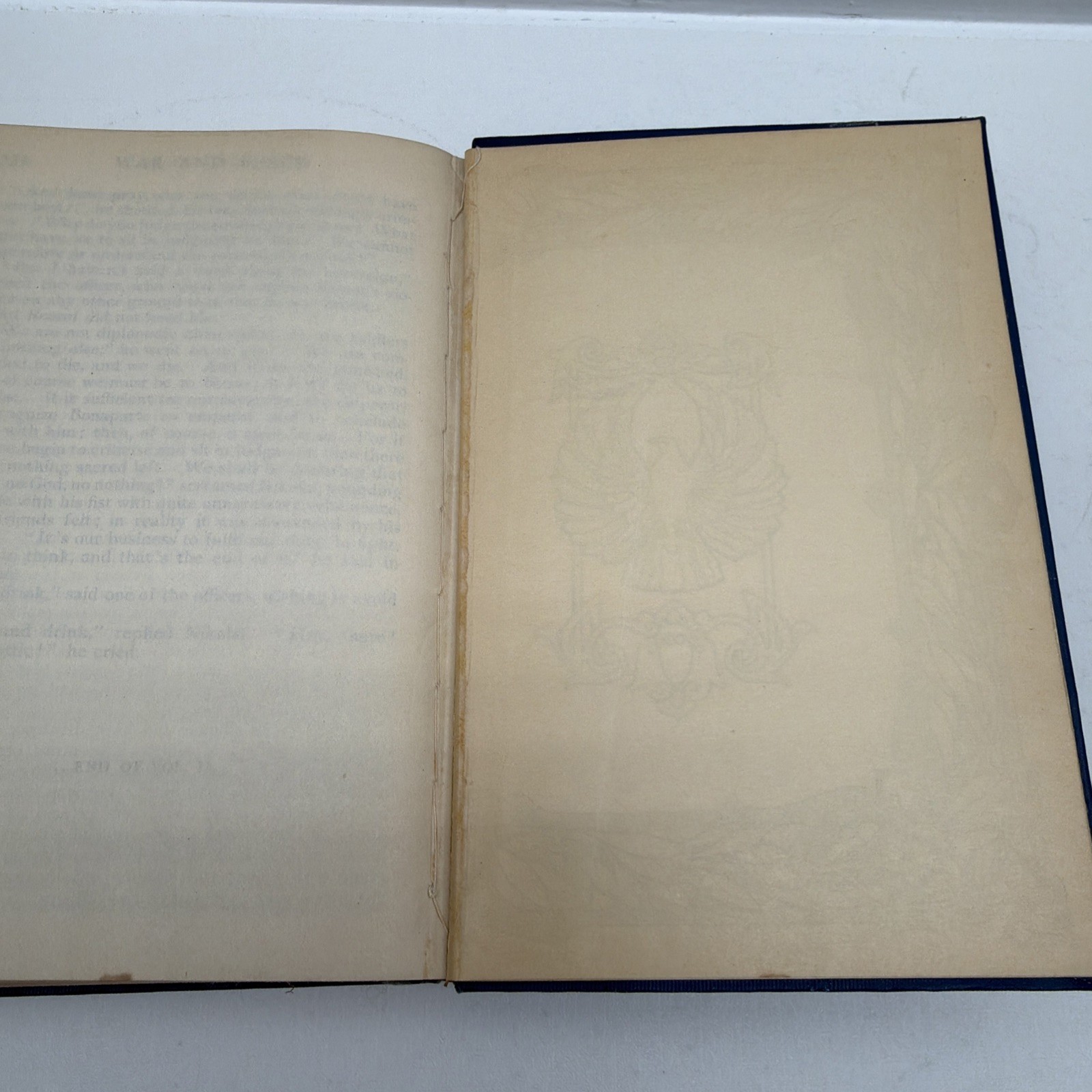 War and Peace Leo Tolstoy 1898 Vol I and Vol. III (Rare Books)