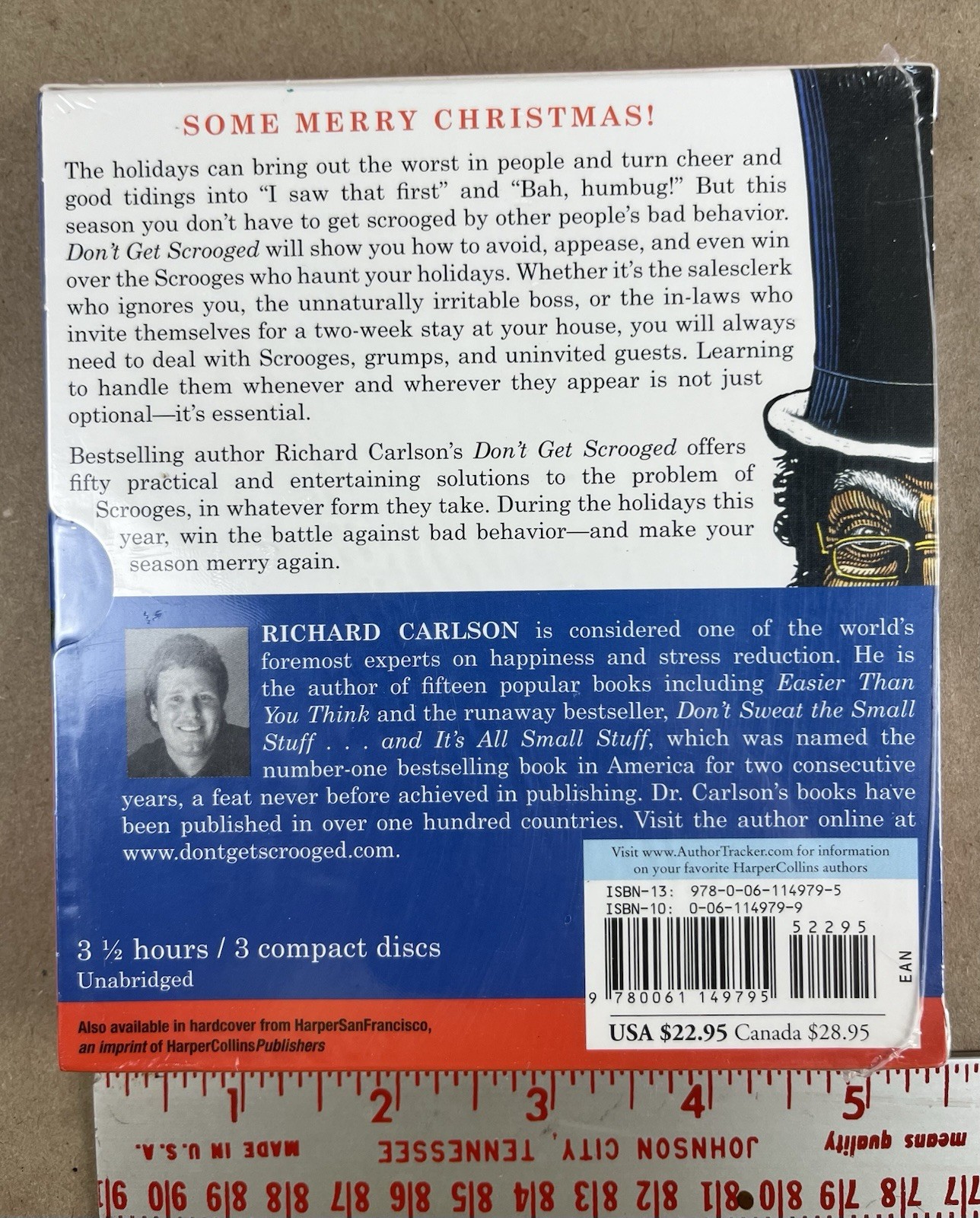 Don’t Get Scrooged, Richard Carlson, Audiobook Unabridged Sealed Brand New