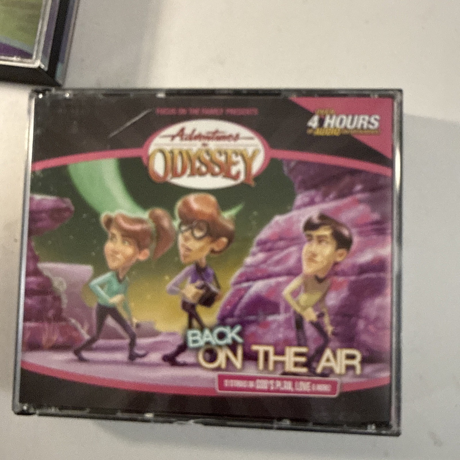 4 CD Sets (12 CDs)Adventures In Odyssey Focus On Family Audio Drama, 48 Episodes