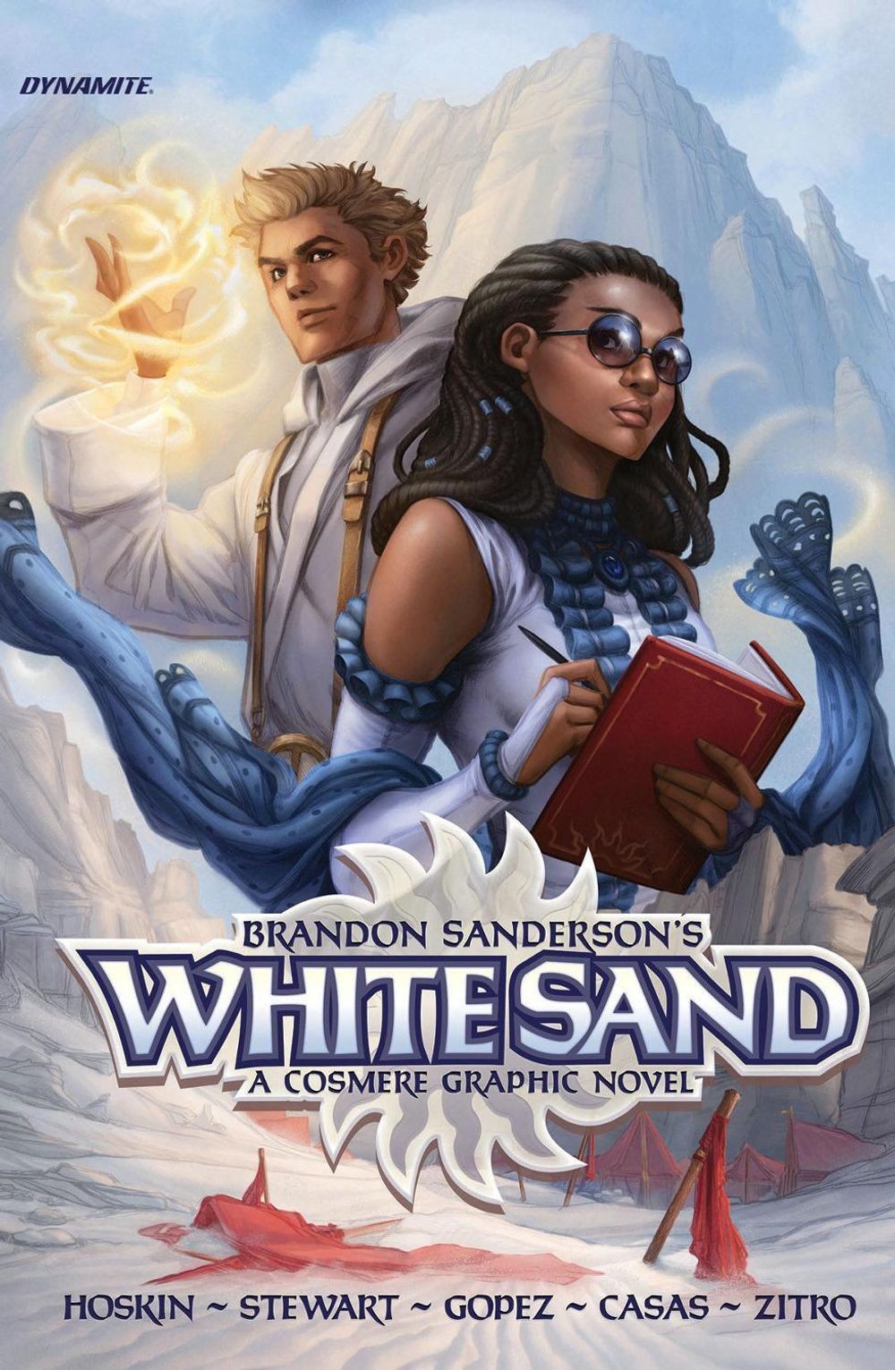 Brandon Sanderson’s White Sand Omnibus by Brandon Sanderson Hardcover Book