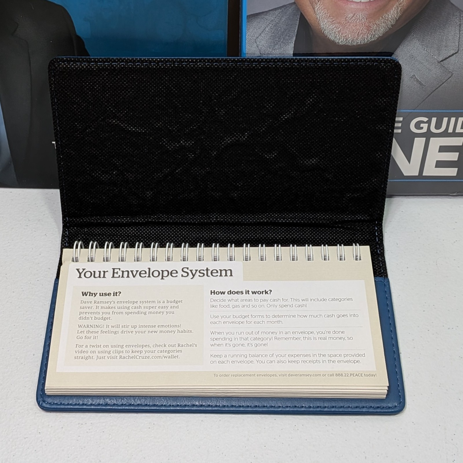 Dave Ramsey Guide to Money Book Financial Peace University Envelope System New