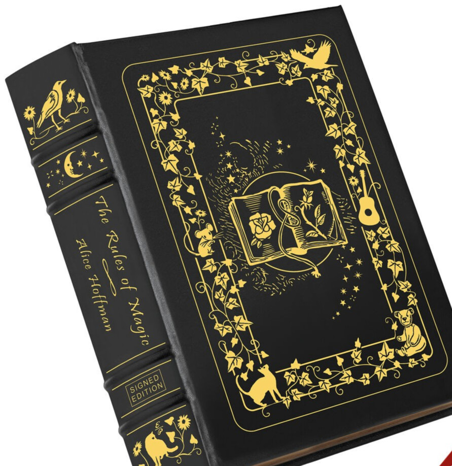 EASTON PRESS Alice Hoffman: The Rules of Magic, A Signed Edition LEATHER EDITION
