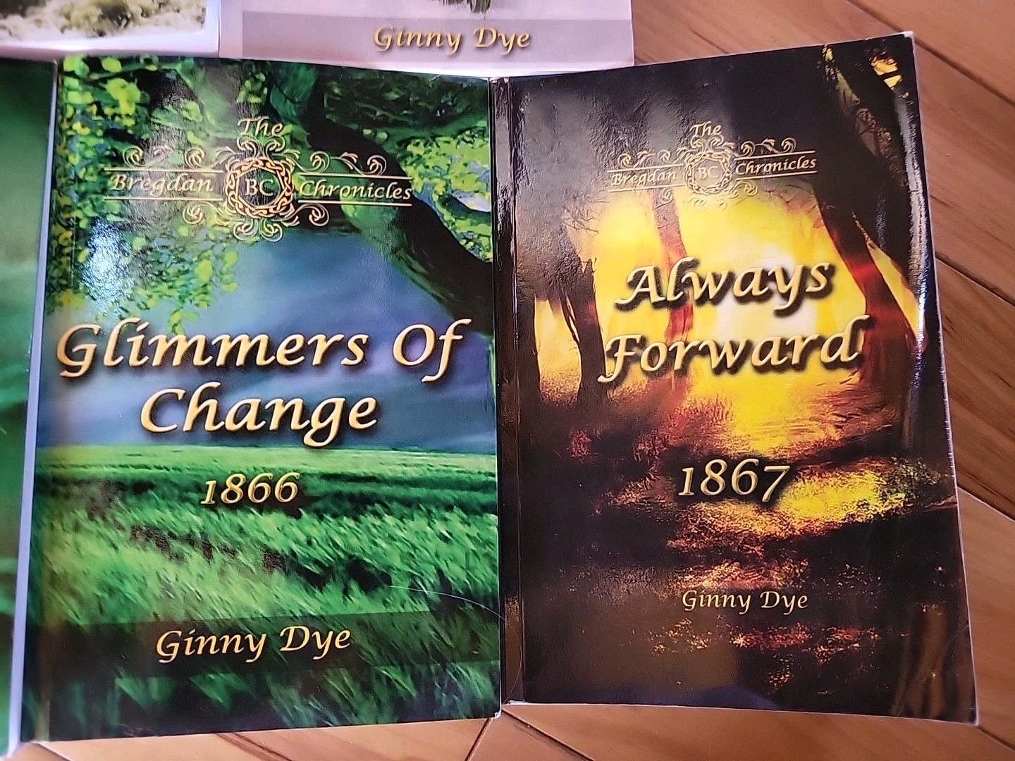 THE BREGDAN CHRONICLES BOOKS 7 Ginny Dye Trade Paperbacks