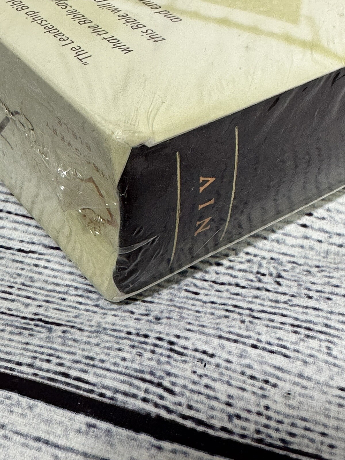The Leadership Bible, NIV, New International Version, Hardcover 1998, Zondervan