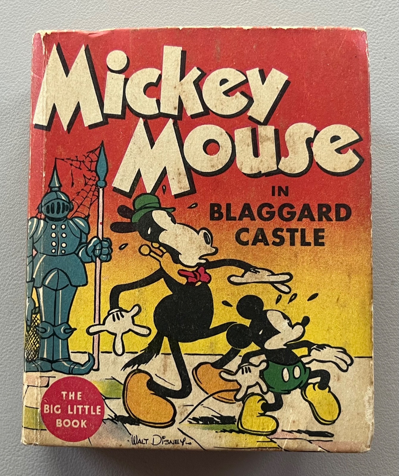 Disney’s Mickey Mouse in Blaggard Castle, Big Little Book #726, 1934 Very Good+