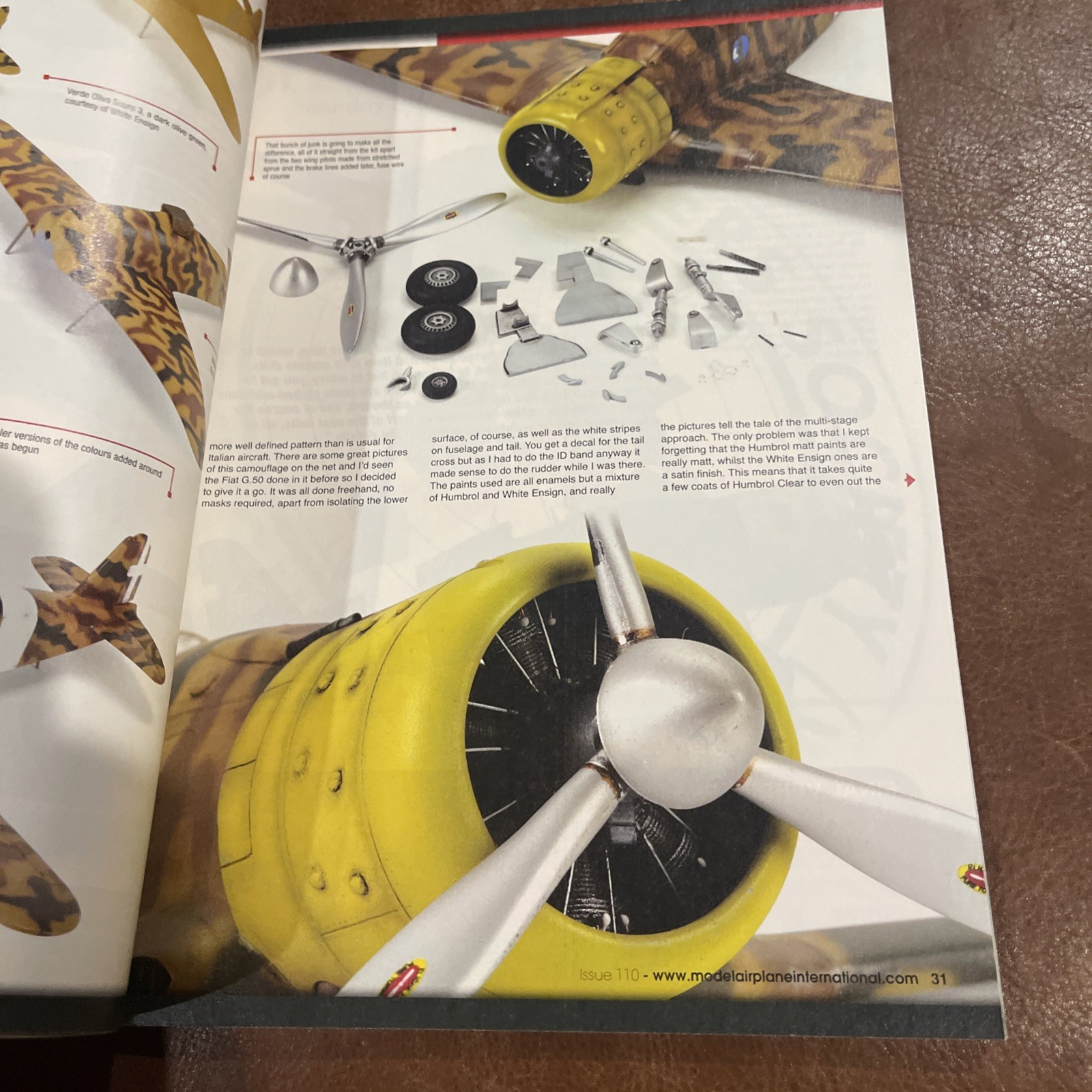 MODEL AIRPLANE INTERNATIONAL UK MAGAZINE SEPT 2014 #110 ACADEMY F-161 1/32