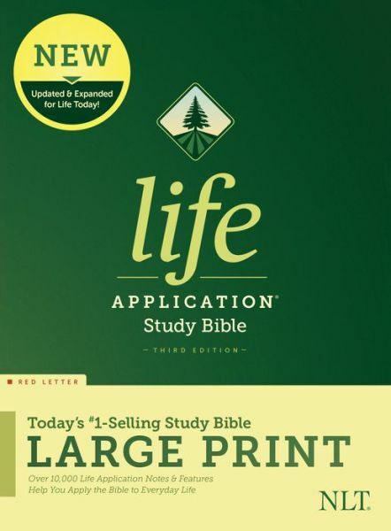 Nlt Life Application Study Bible, Third Edition, Large Print (Red Letter, H…