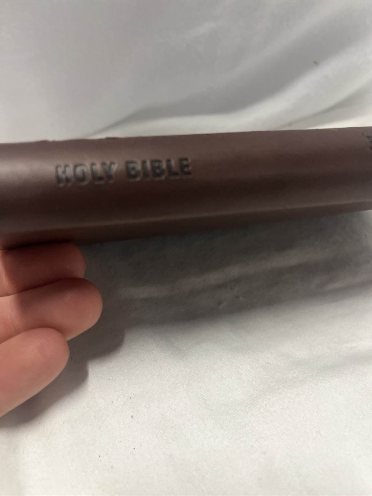 Blue-Gray/ Brown NIV Compact Thinline Bible, Italian Duo-Tone Edition, Biblica/Z