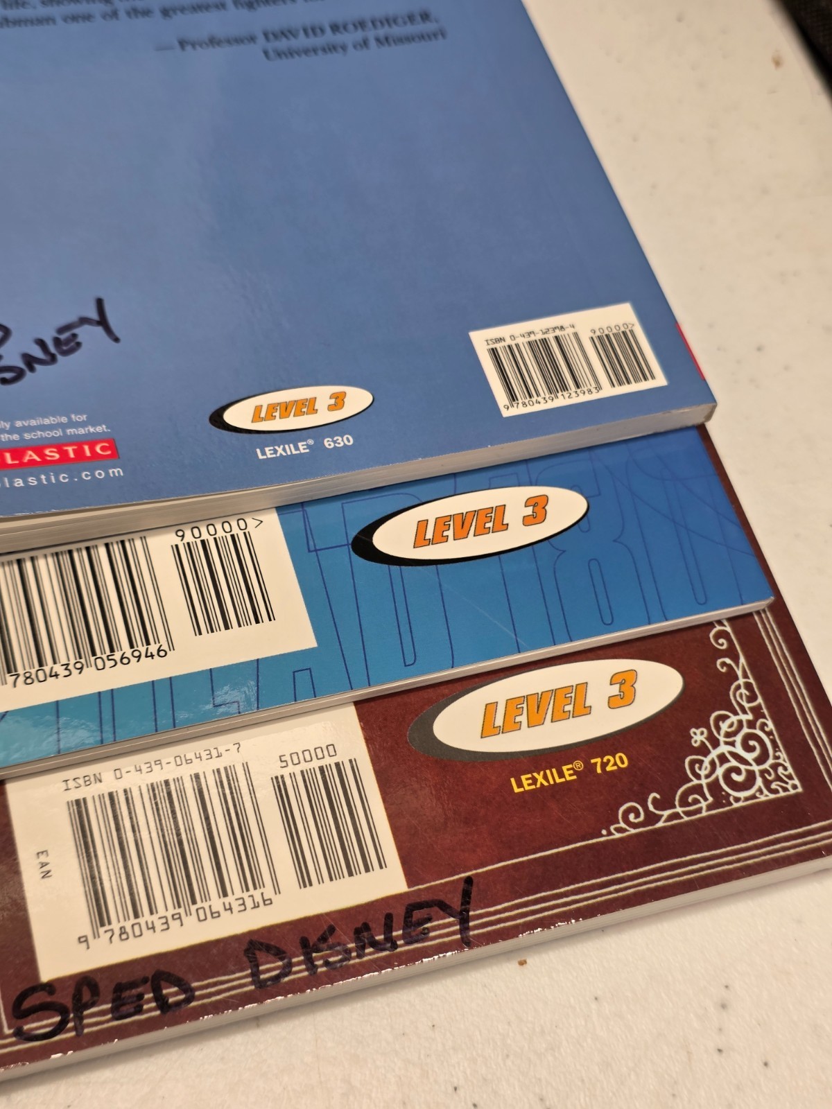 3rd-5th Grade – Scholastic READ 180 – Stage A, Level 3 Reading Books (9 books)