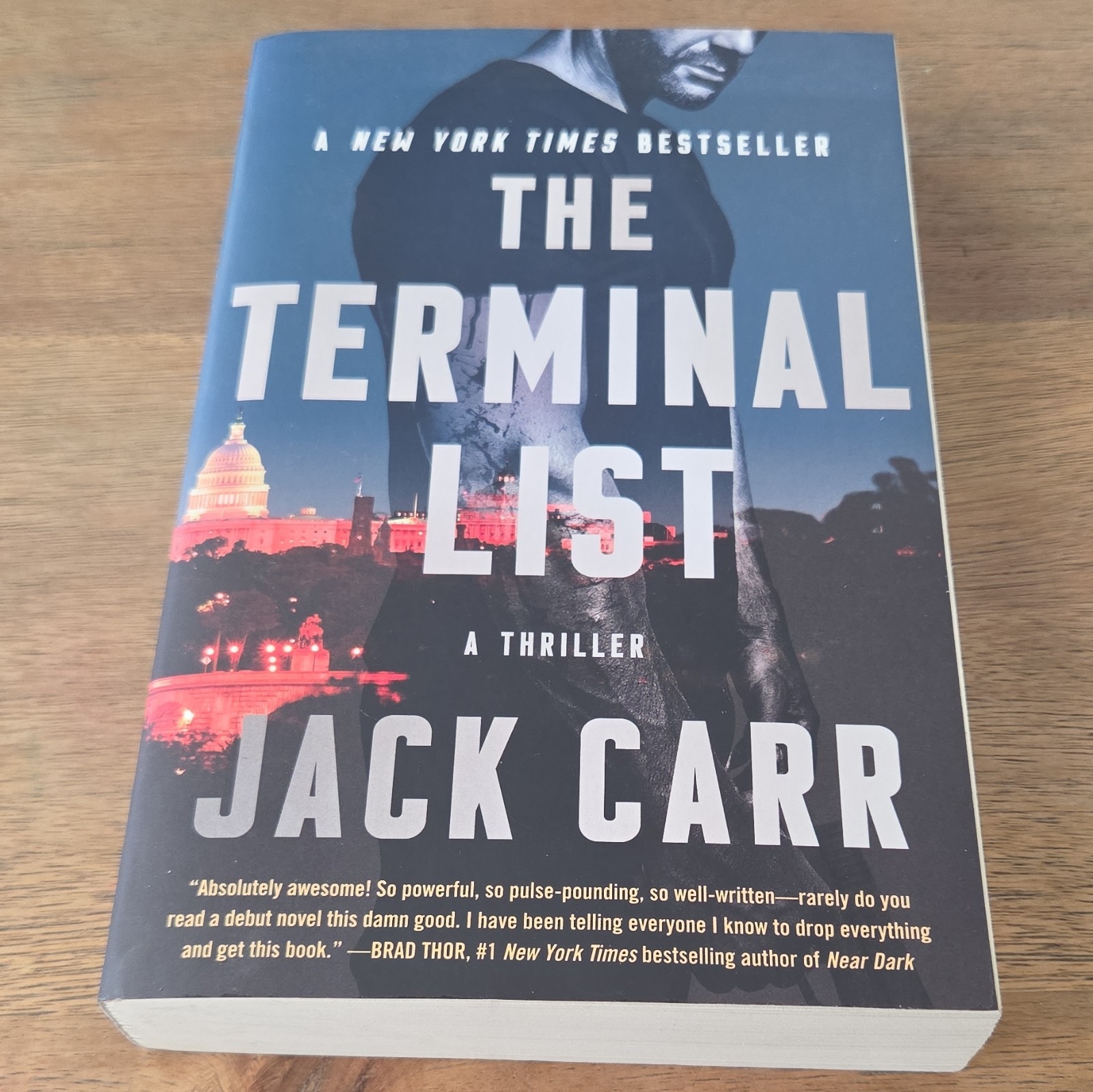 Jack Carr The Terminal List: A Thriller Terminal List Ser. PB 2018 432p