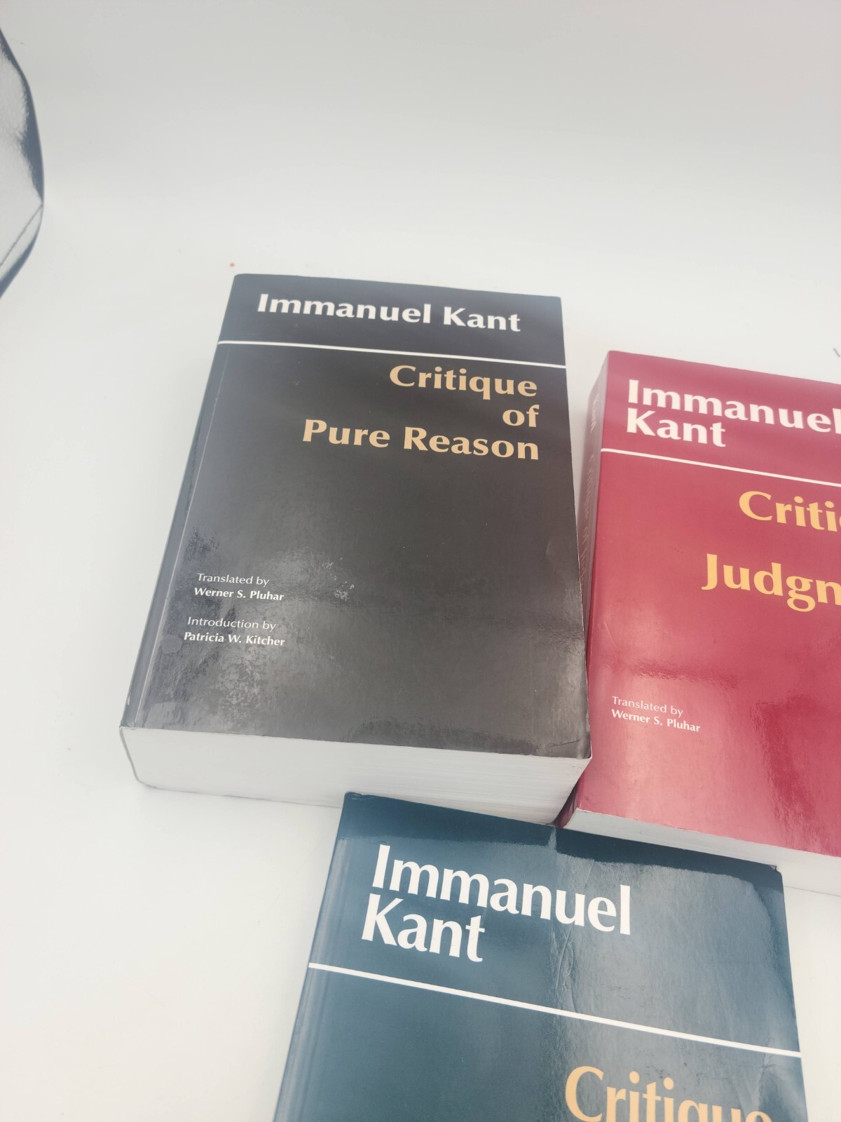 Three Critiques 3-volume Set Vol. 1 Critique of Pure Reason Vol. 2 Kant Immanuel