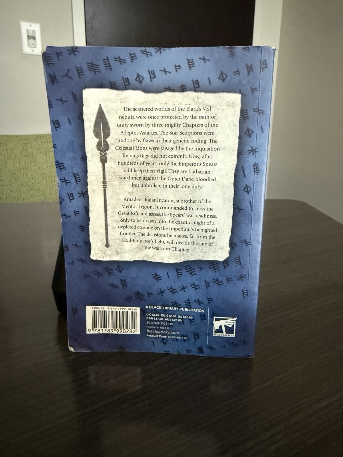 Warhammer 40k Spear of the Emperor Paperback Black Library Aaron Dembski-Bowden