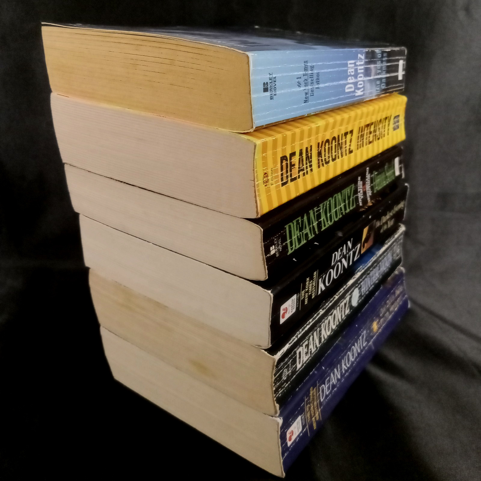 Dean Koontz 6 Book Lot Paperback Thriller Mystery Suspense Fiction Novel Set