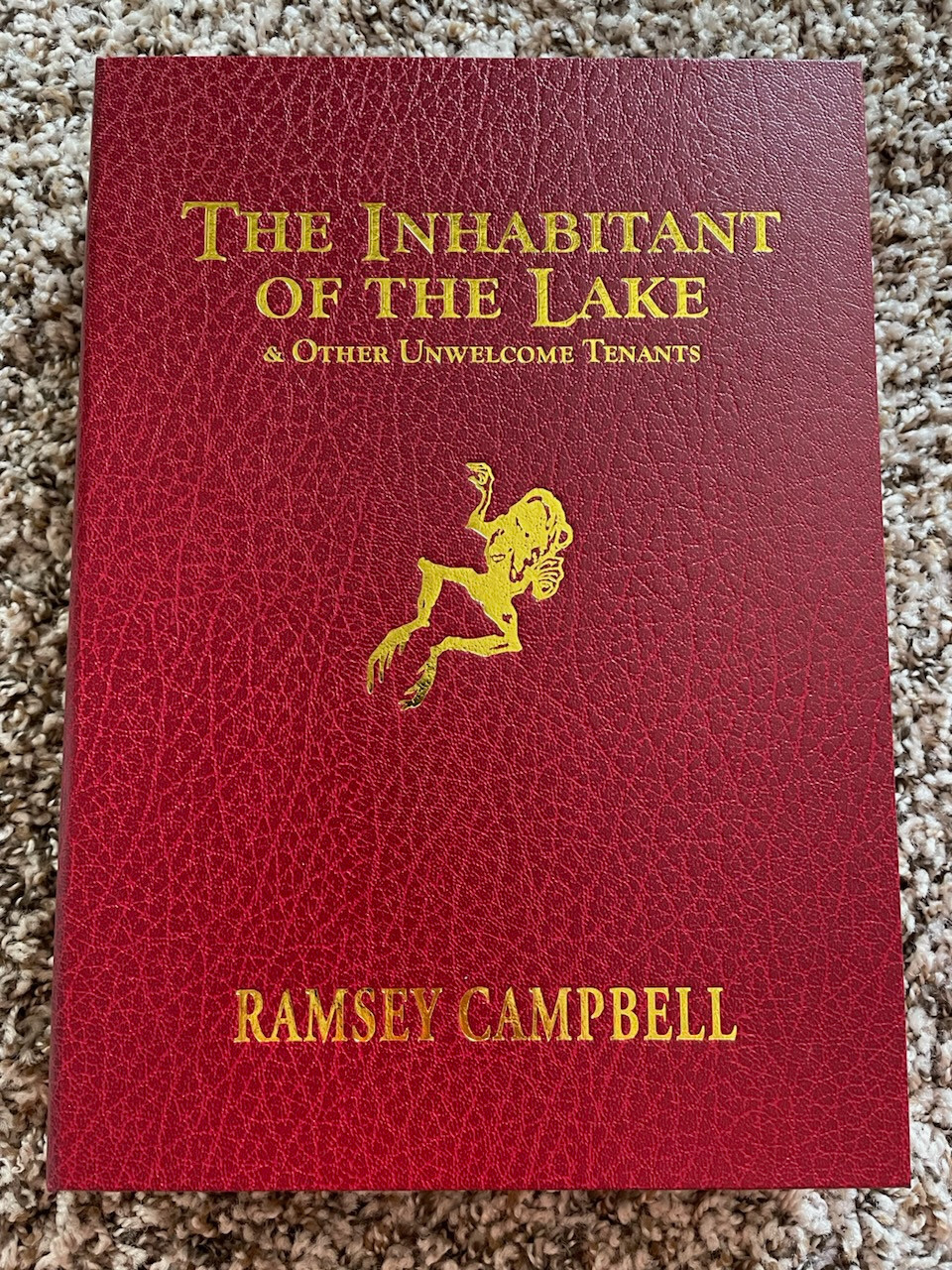 INHABITANT OF THE LAKE Ramsey Campbell 100 copy SIGNED/TRAYCASED 60 Anniversary