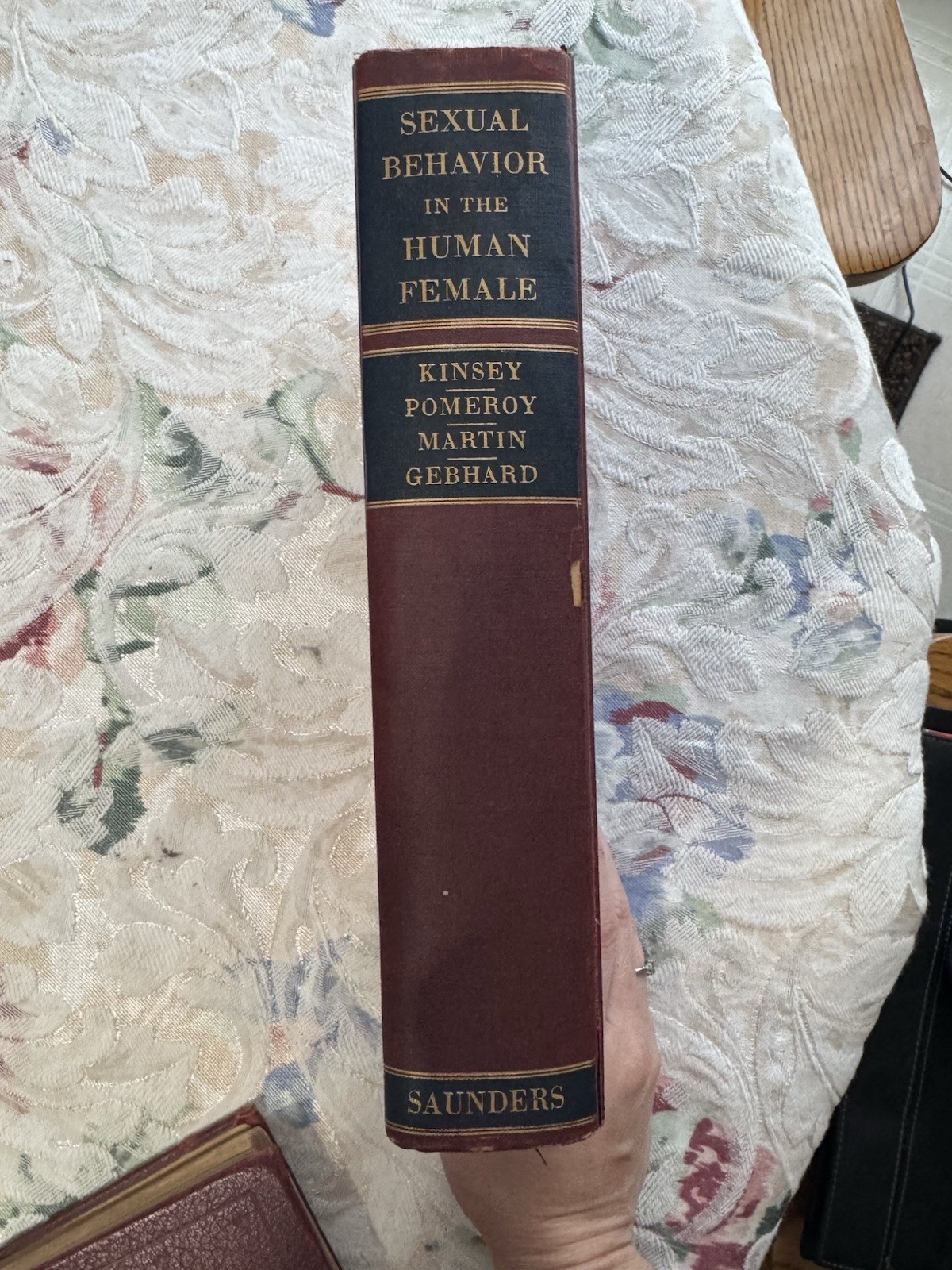 1953 Kinsey Sexual Behavior in the Human Female First Edition HC Book