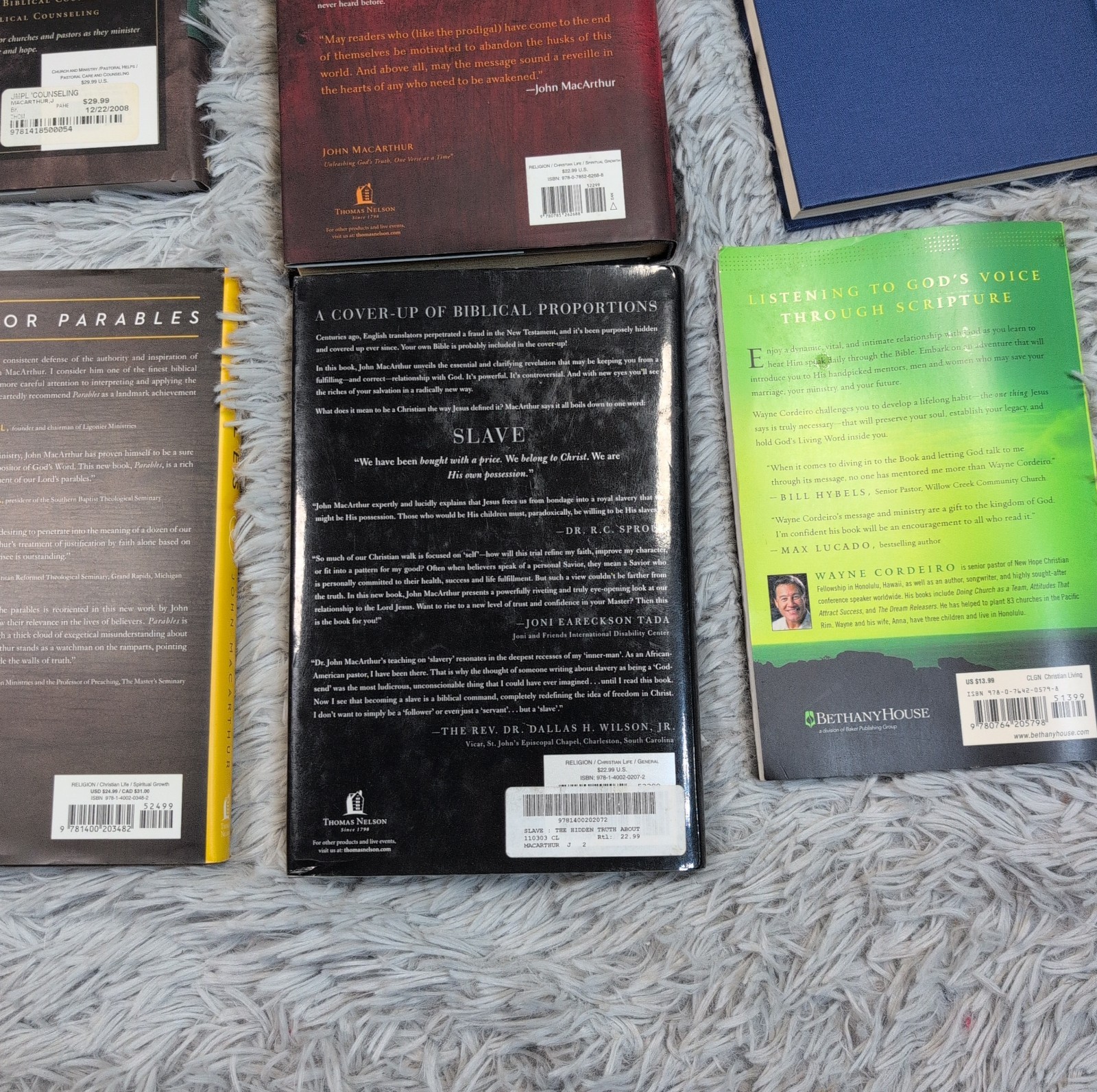 John MacArthur (Jr.) Collection Lot Of 16 Books John Piper Hardcore Softcover