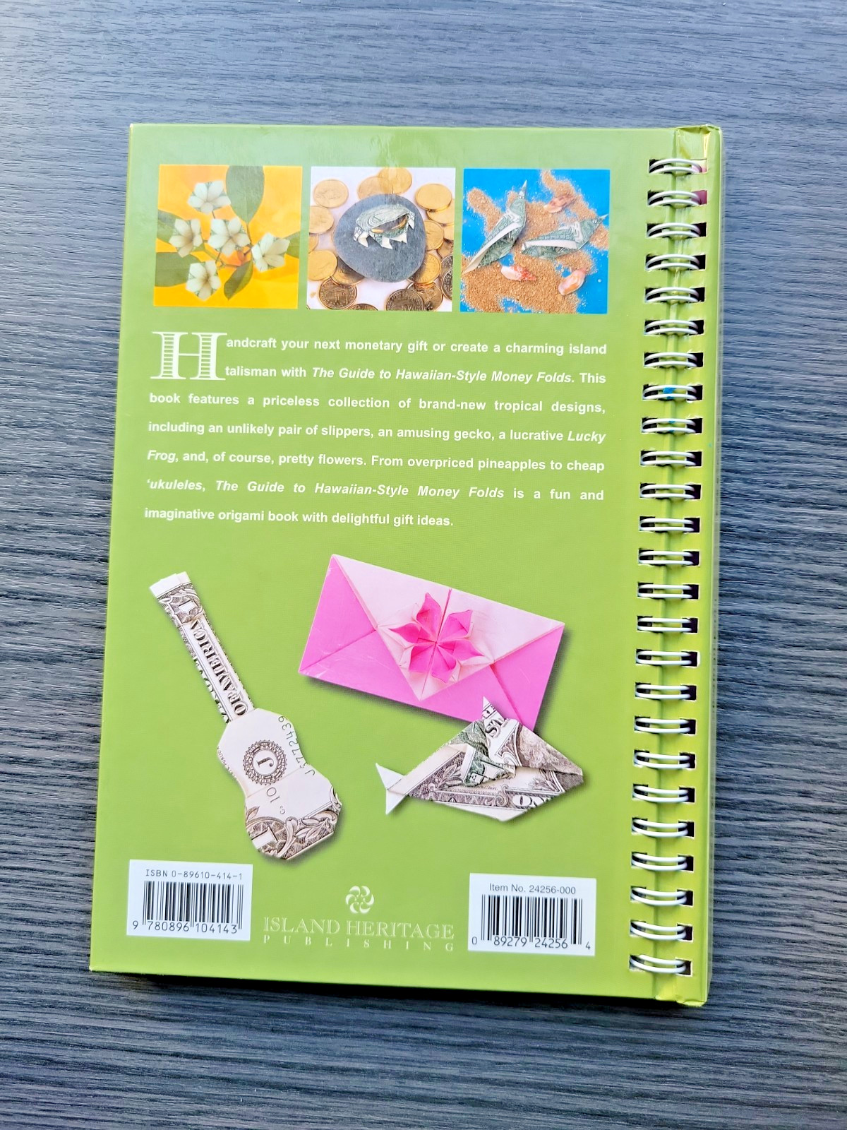Guide to Hawaiian-Style Money Folds – Jodi Fukumoto 2004 1st Ed 9th Prntg – NEW